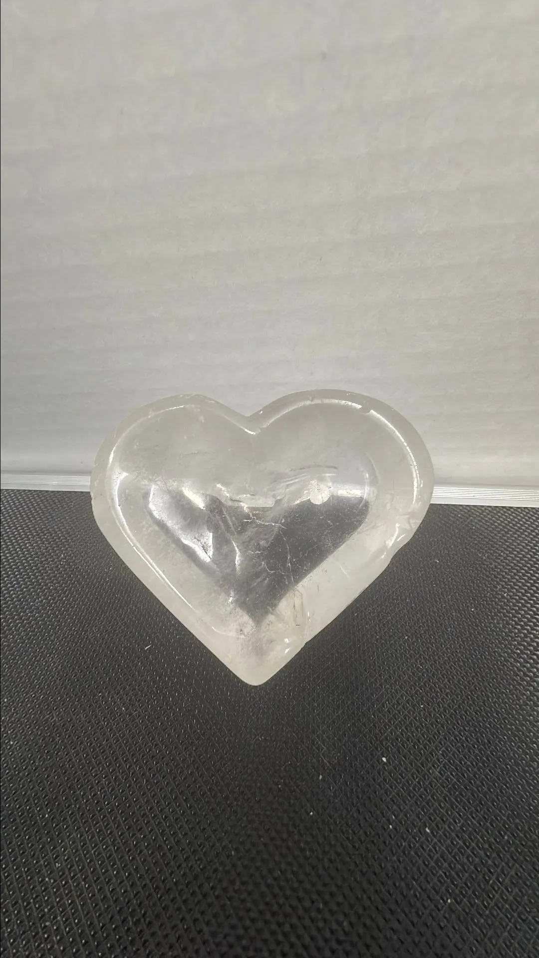 Product image for Clear quartz heart ring bowl #5