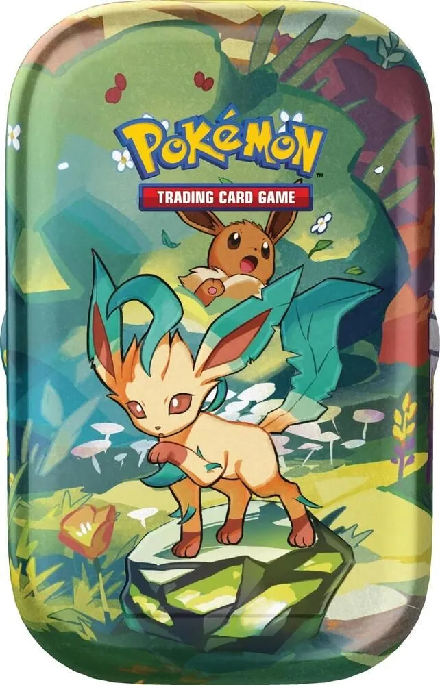 Product image for Prismatic Evolutions Mini Tin [Leafeon]