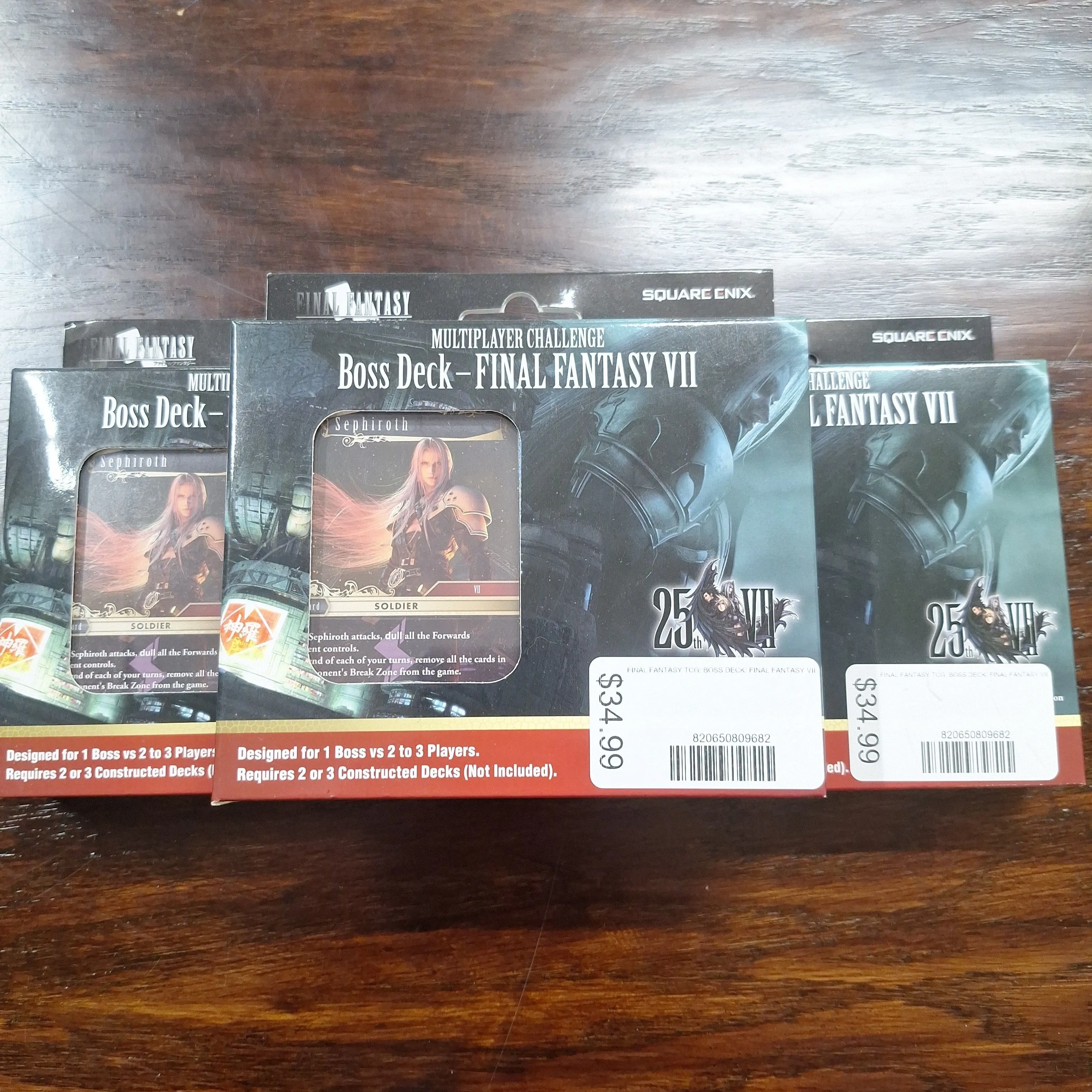 Product image for FINAL FANTASY TCG BOSS DECK VII MULTIPLAYER CHALLENGE