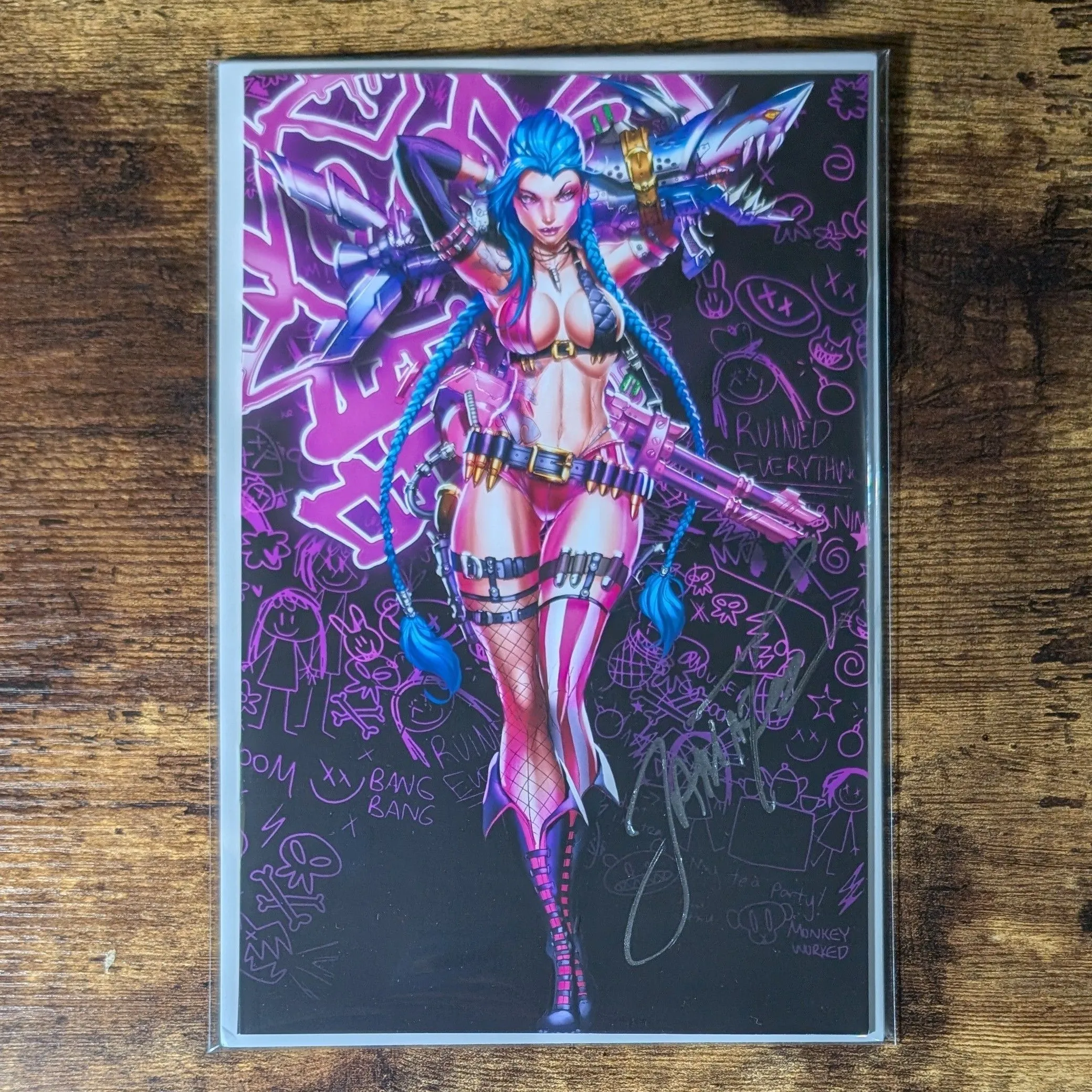 Product image for Devil's Deviants #2 signed Jamie Tyndall
