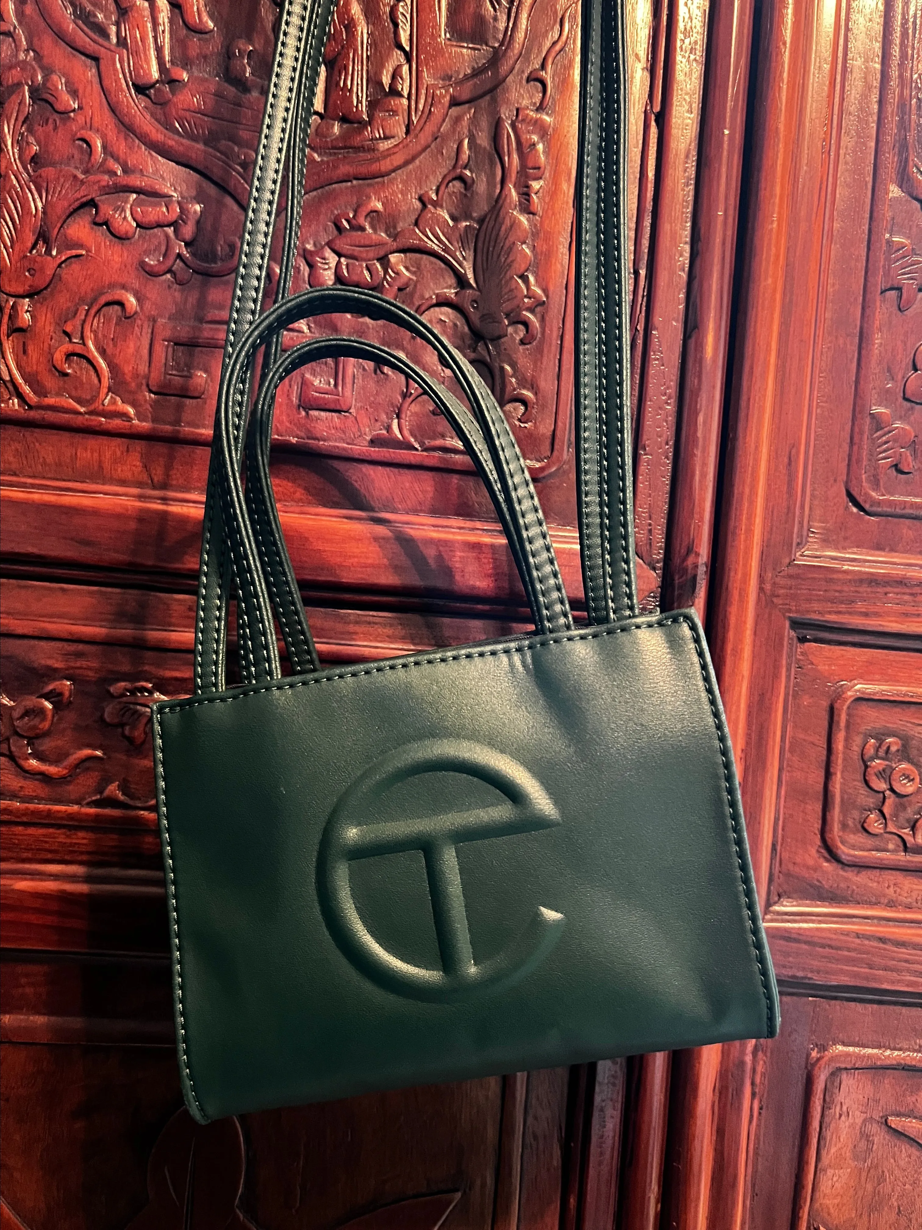 Product image for Telfar Mini Dark Green
