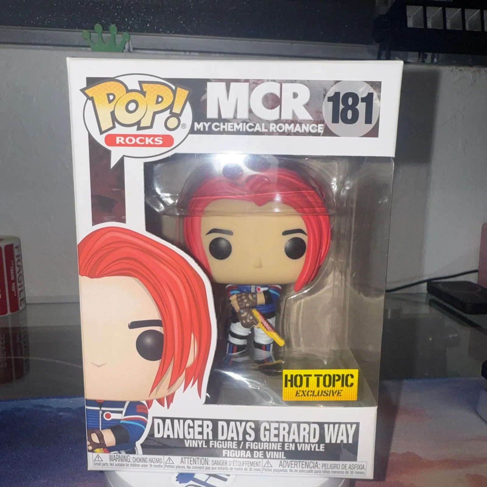 Product image for My Chemical Romance Danger Days Gerard Way Funko Pop! #181