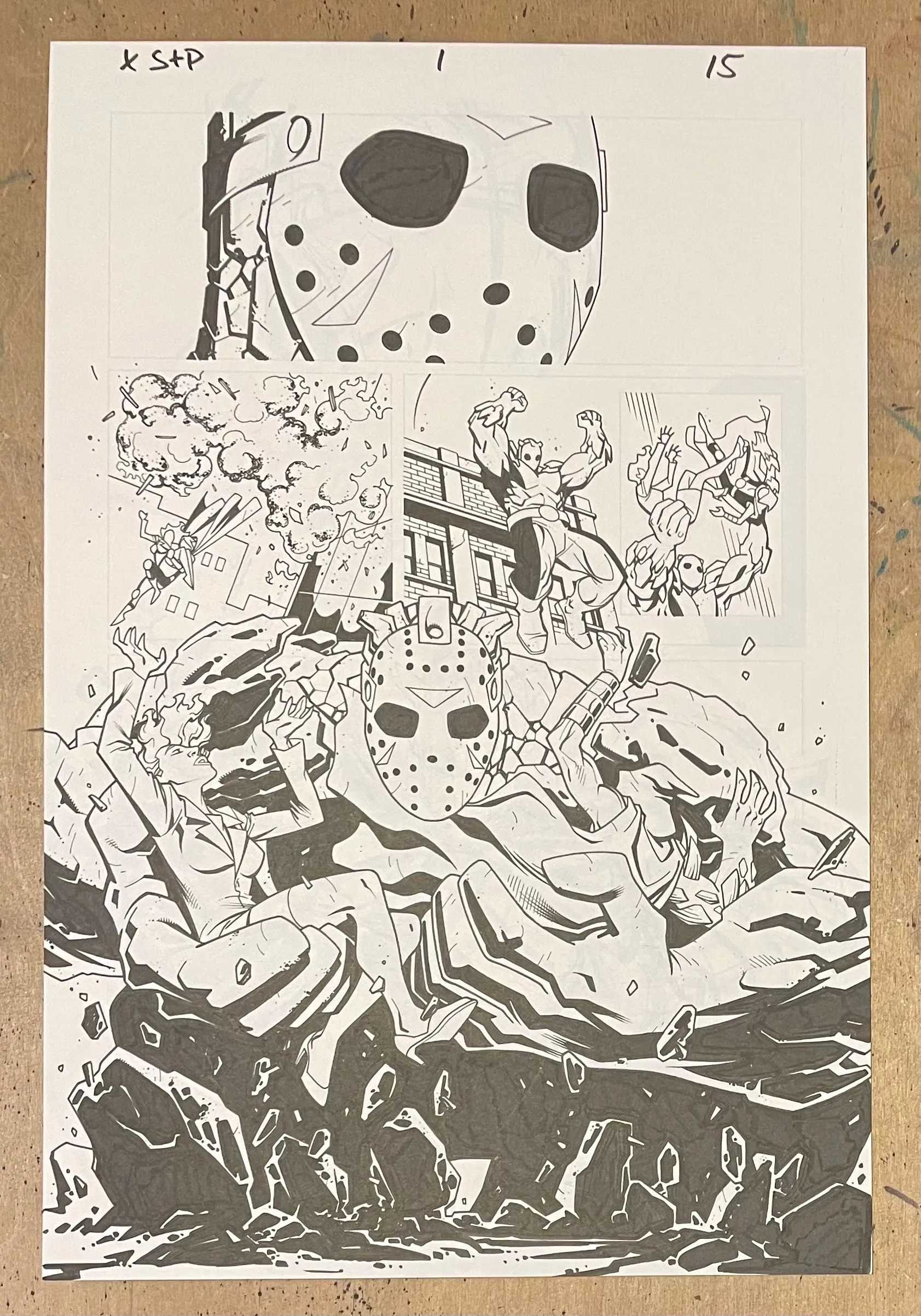 Product image for X-Men Serve and Protect Issue 1 pg 15