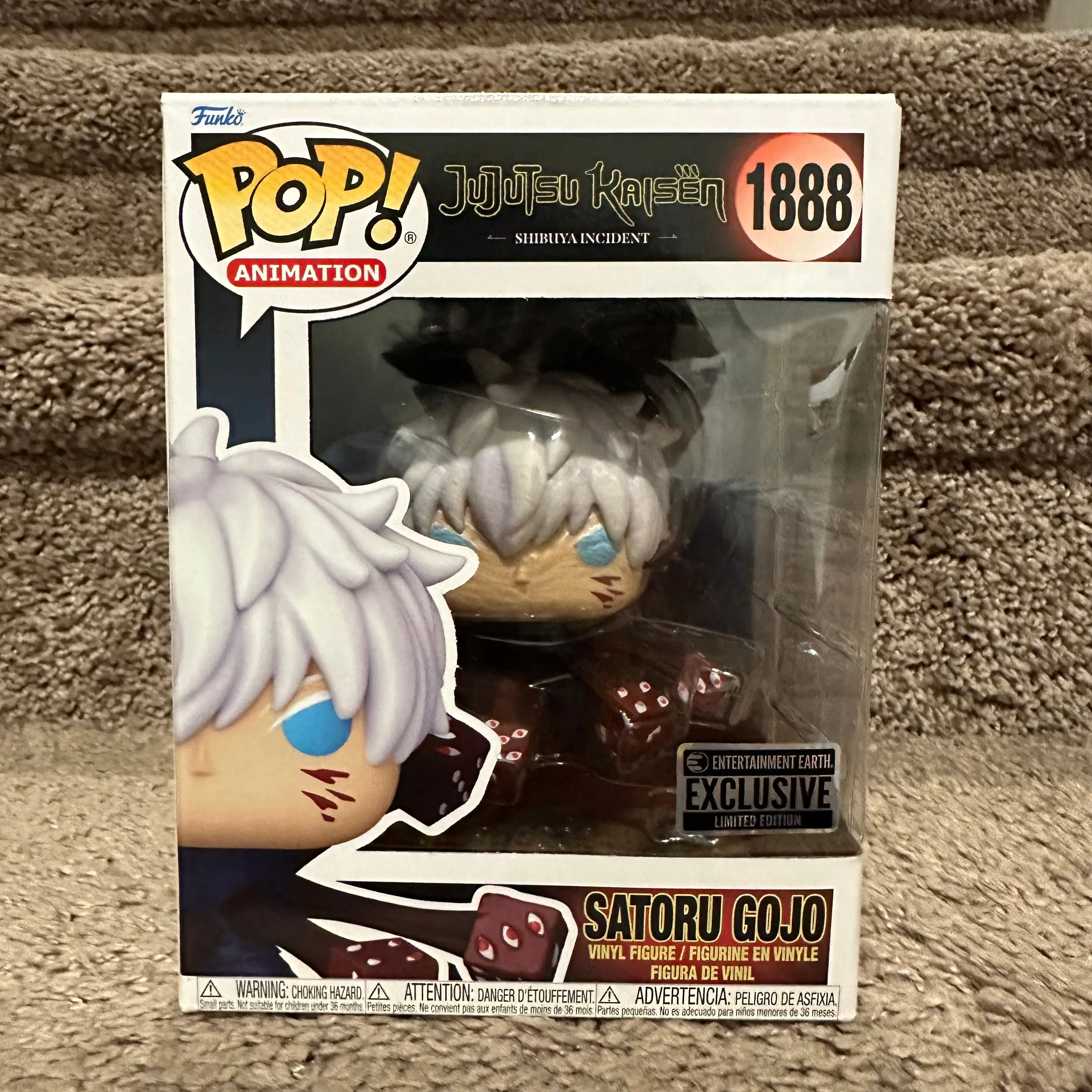 Product image for Satoru Gojo #1888 (Trapped Prison Realm) (Premium)