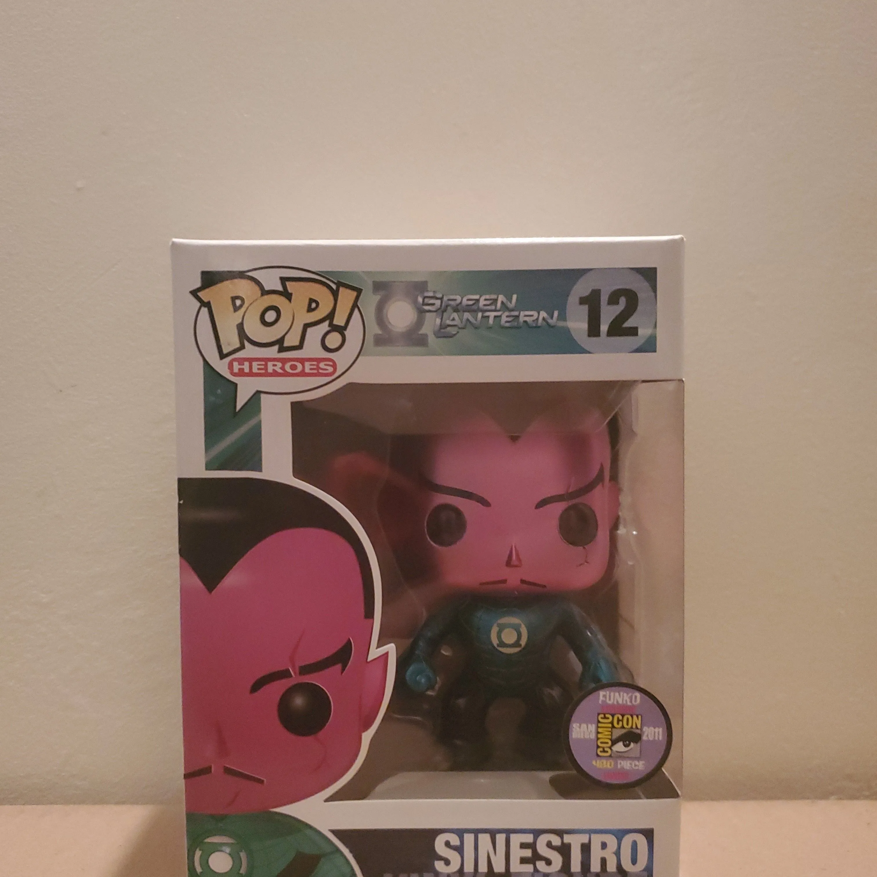 Product image for Sinestro Vaulted 2011 (Metallic) Sandiego Comic Con