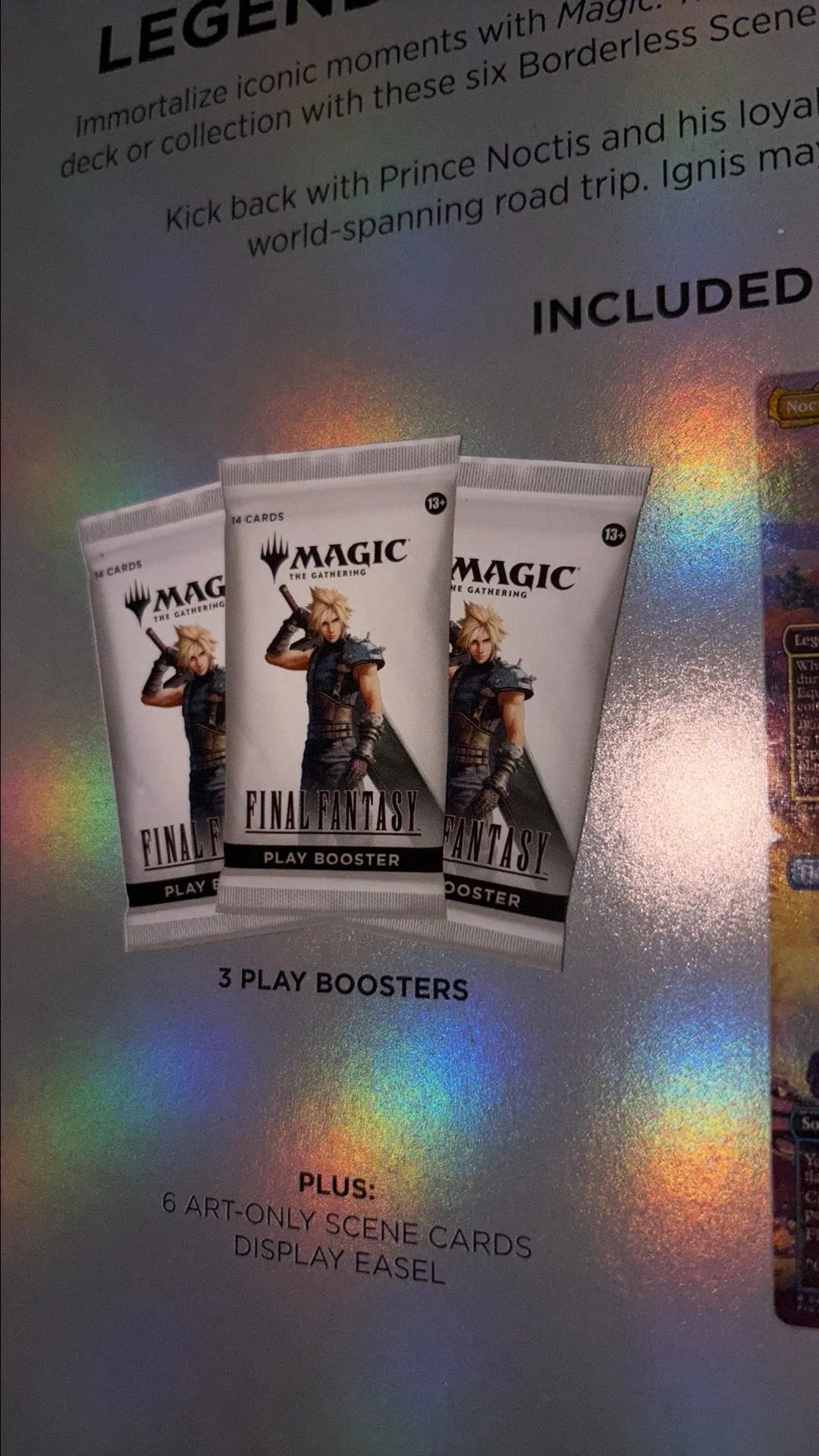 MTG x Final Fantasy XV- Camp Comrades Scene Box  Whatnot: Shop, Sell,  Connect