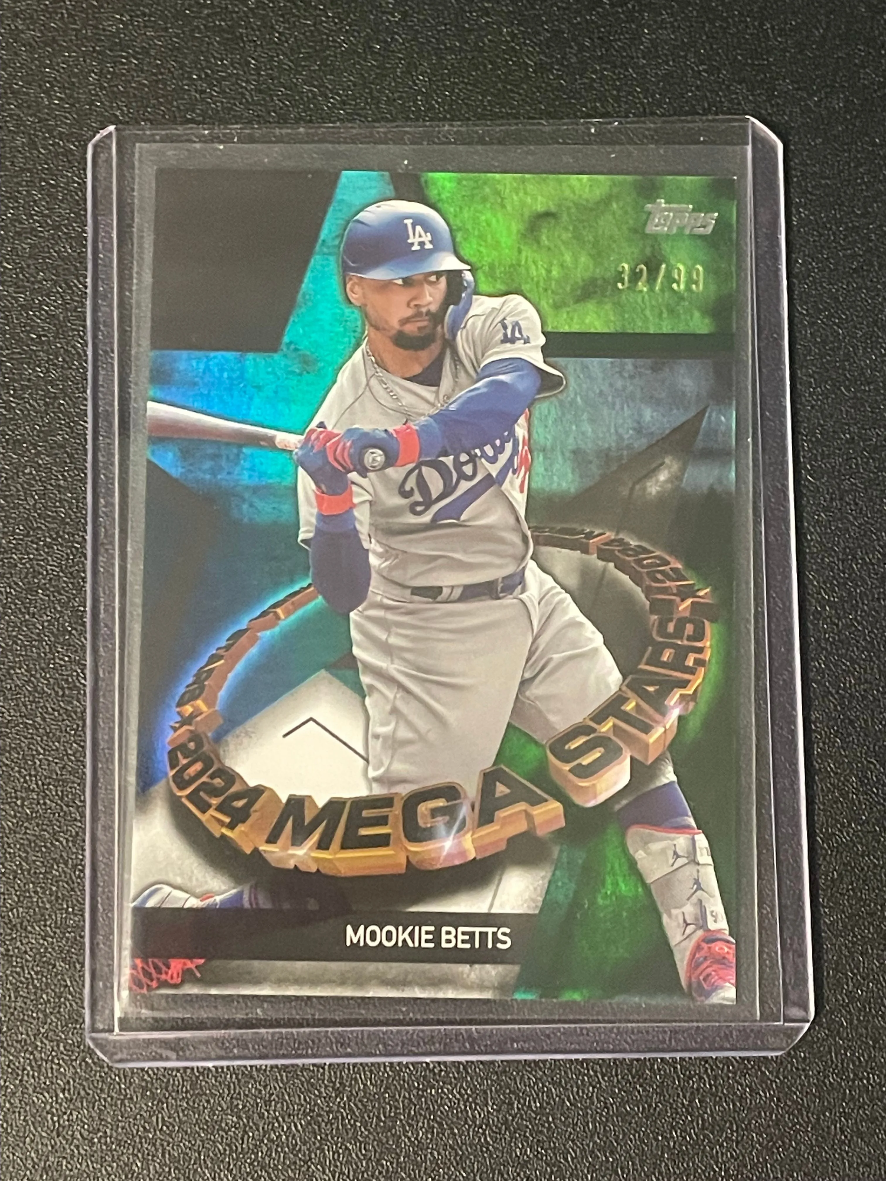 Product image for 2024 Topps Mega Stars Mookie Betts #32/99 - Los Angeles Dodgers