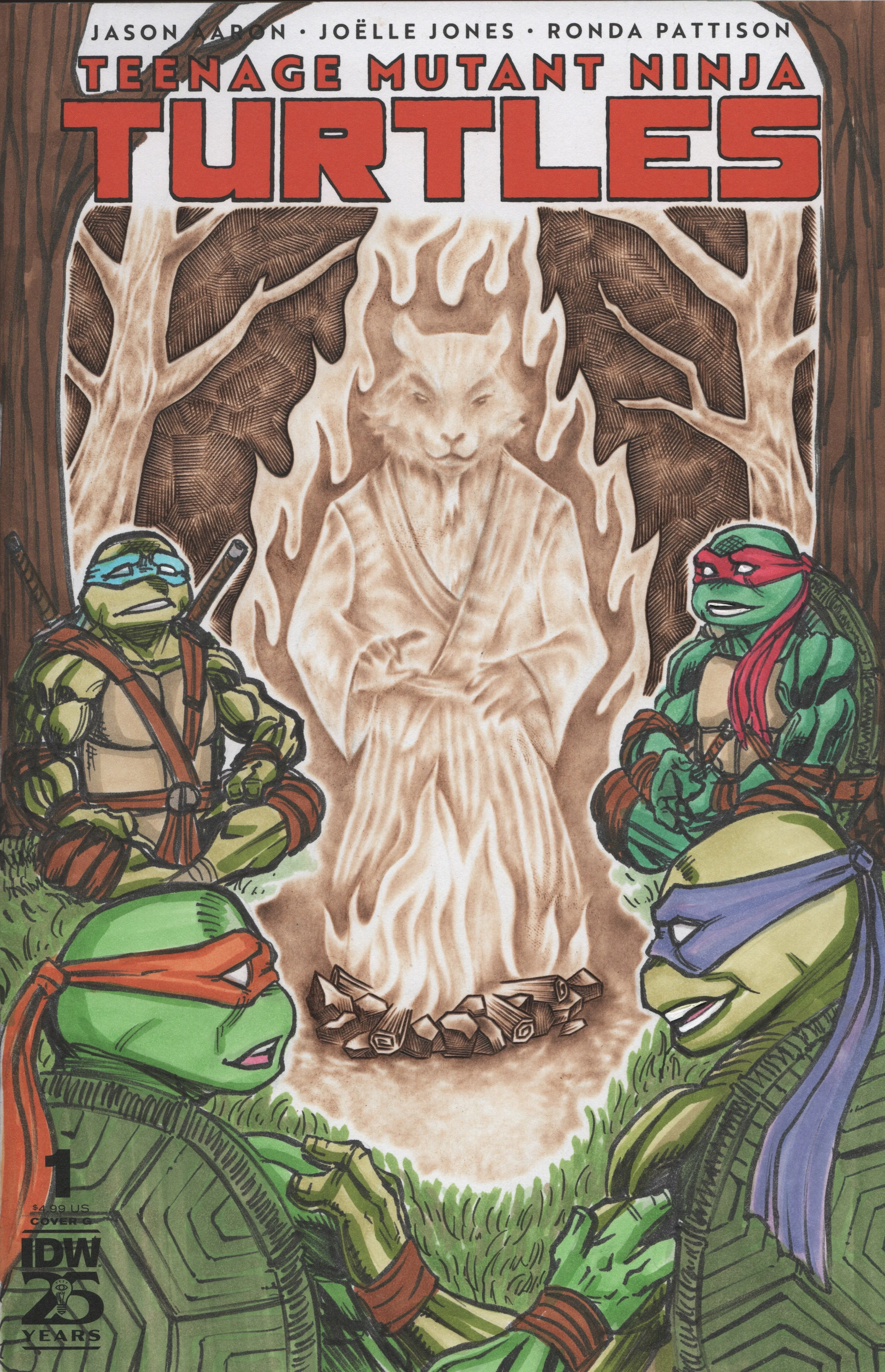 Product image for (ORIGINAL ART) TMNT collab