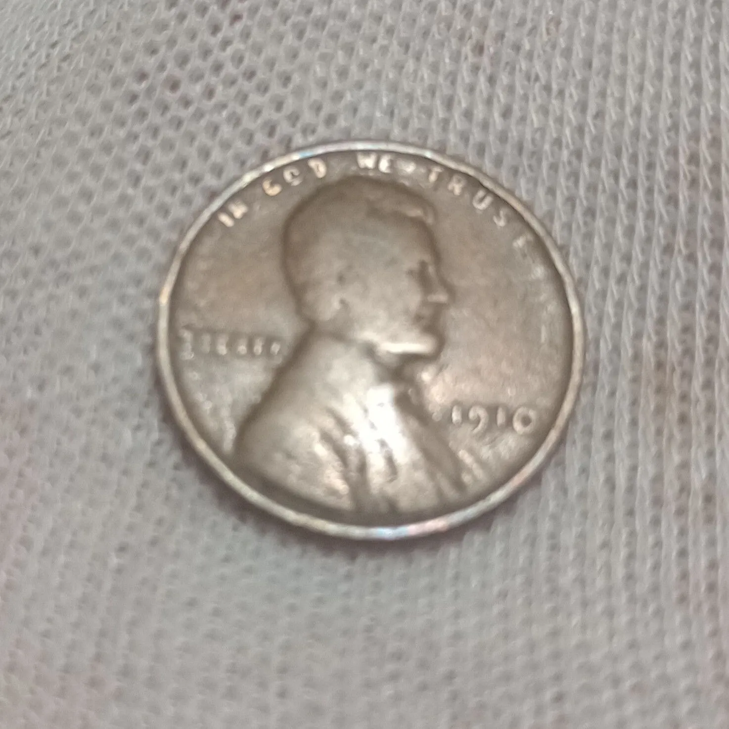 Product image for 1910 wheat penny
