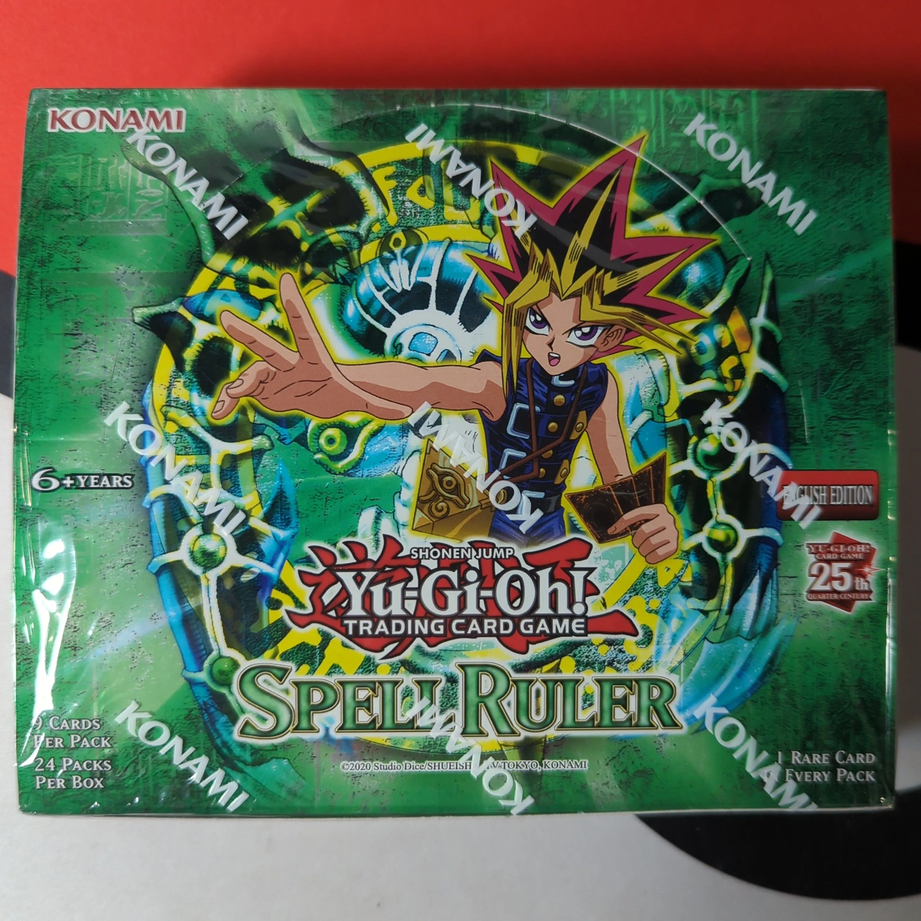 Product image for YGO - Booster Box - 25th Anniversary Spell Ruler