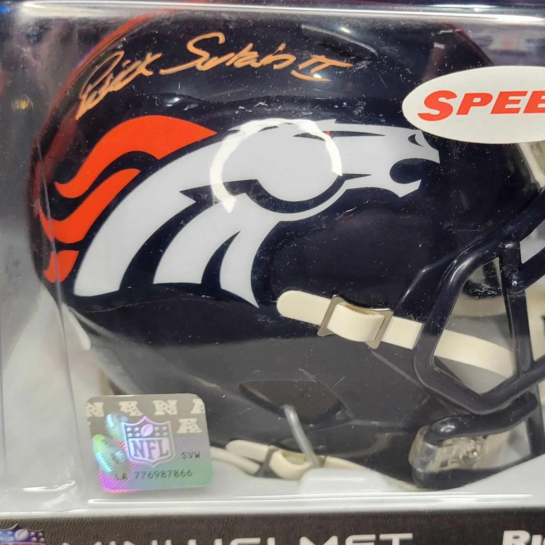 Product image for Patrick Surtain Autographed Mini Helmet