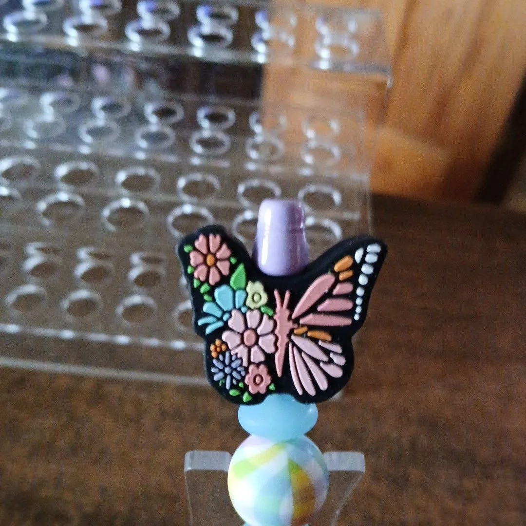 Product image for Butterfly Pastels Beadable Pen #154