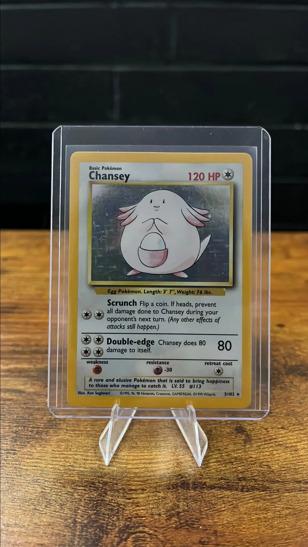 Pokmon Chansey Holo Rare Base Set 003/102  Whatnot: Shop, Sell, Connect