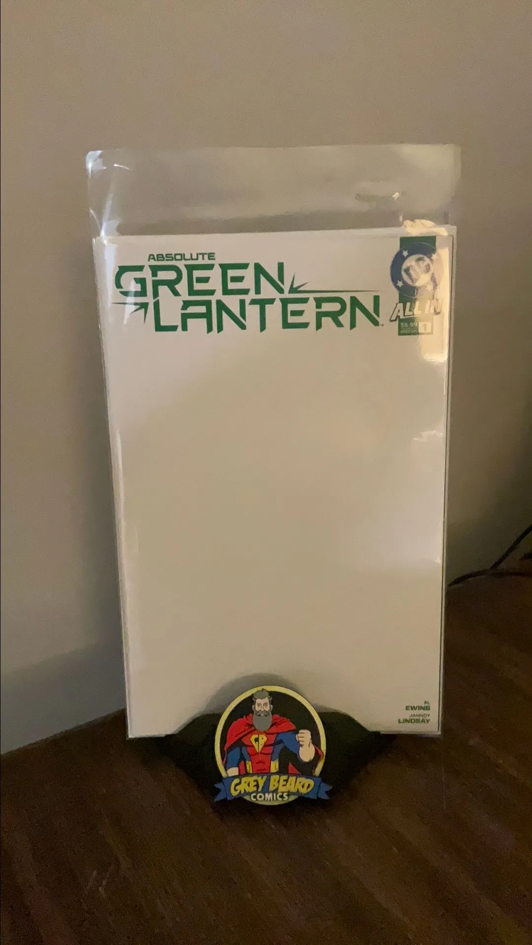 Product image for Absolute Green Lantern All In Blank Sketch