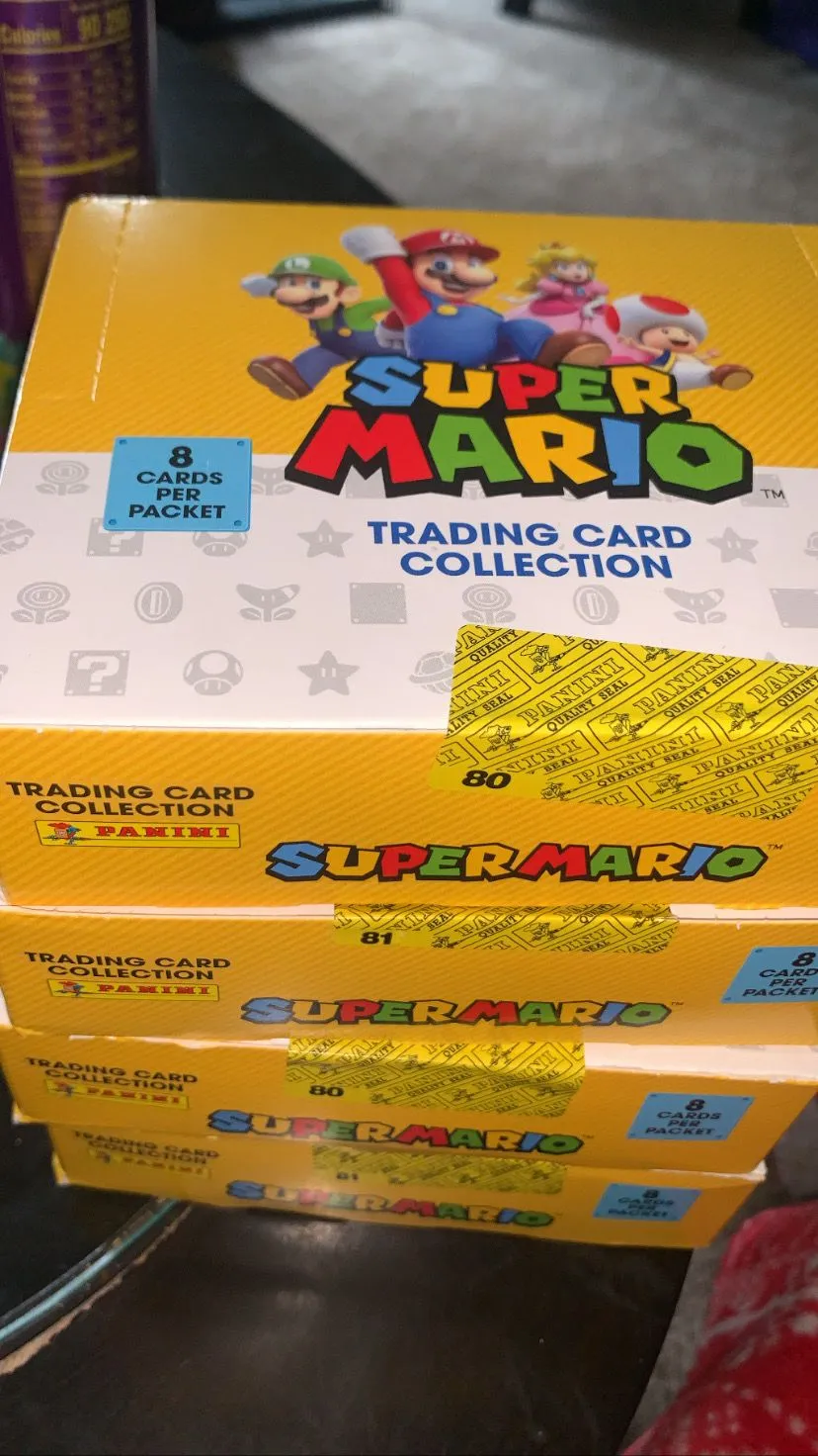 Product image for G. 🚨MARIO TRADING CARDS (1) Booster Pack