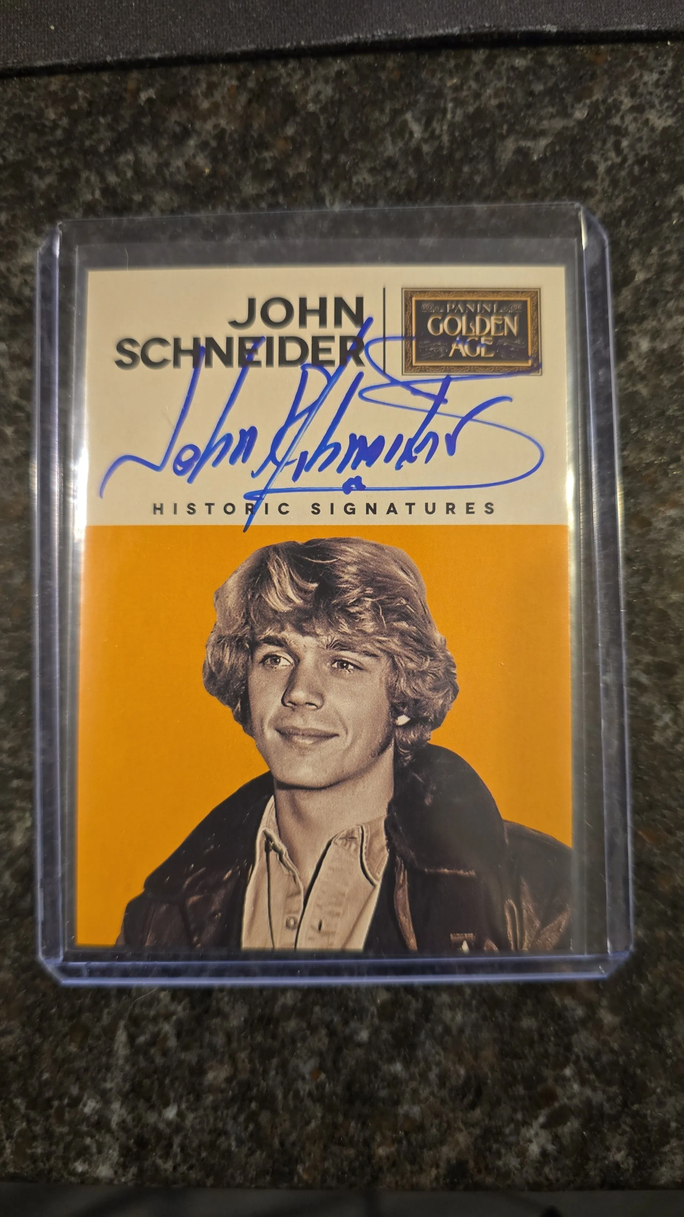 Product image for 2014 Panini golden age historic signatures John Schneider 