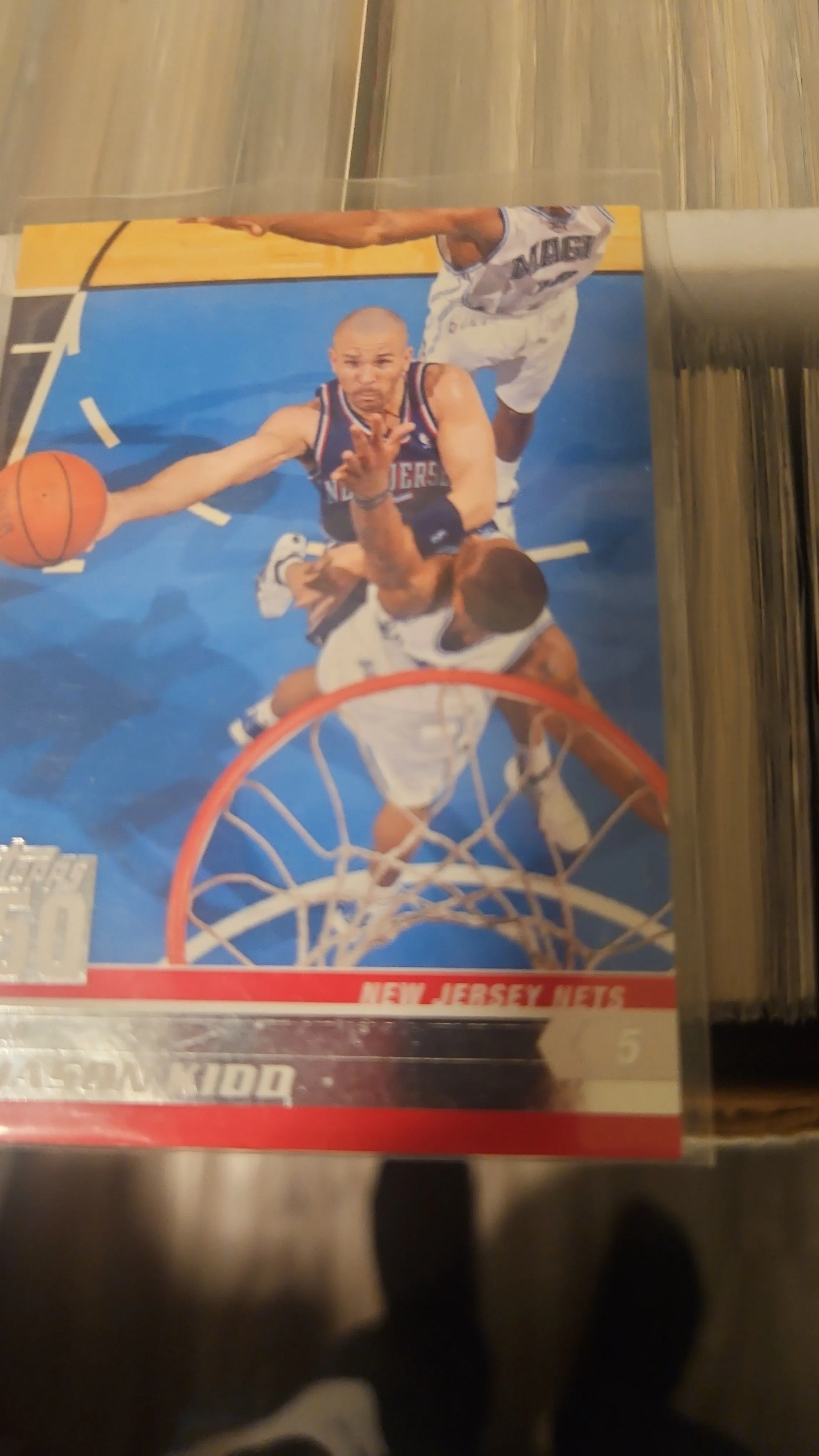 Product image for Jason Kidd insert Nets