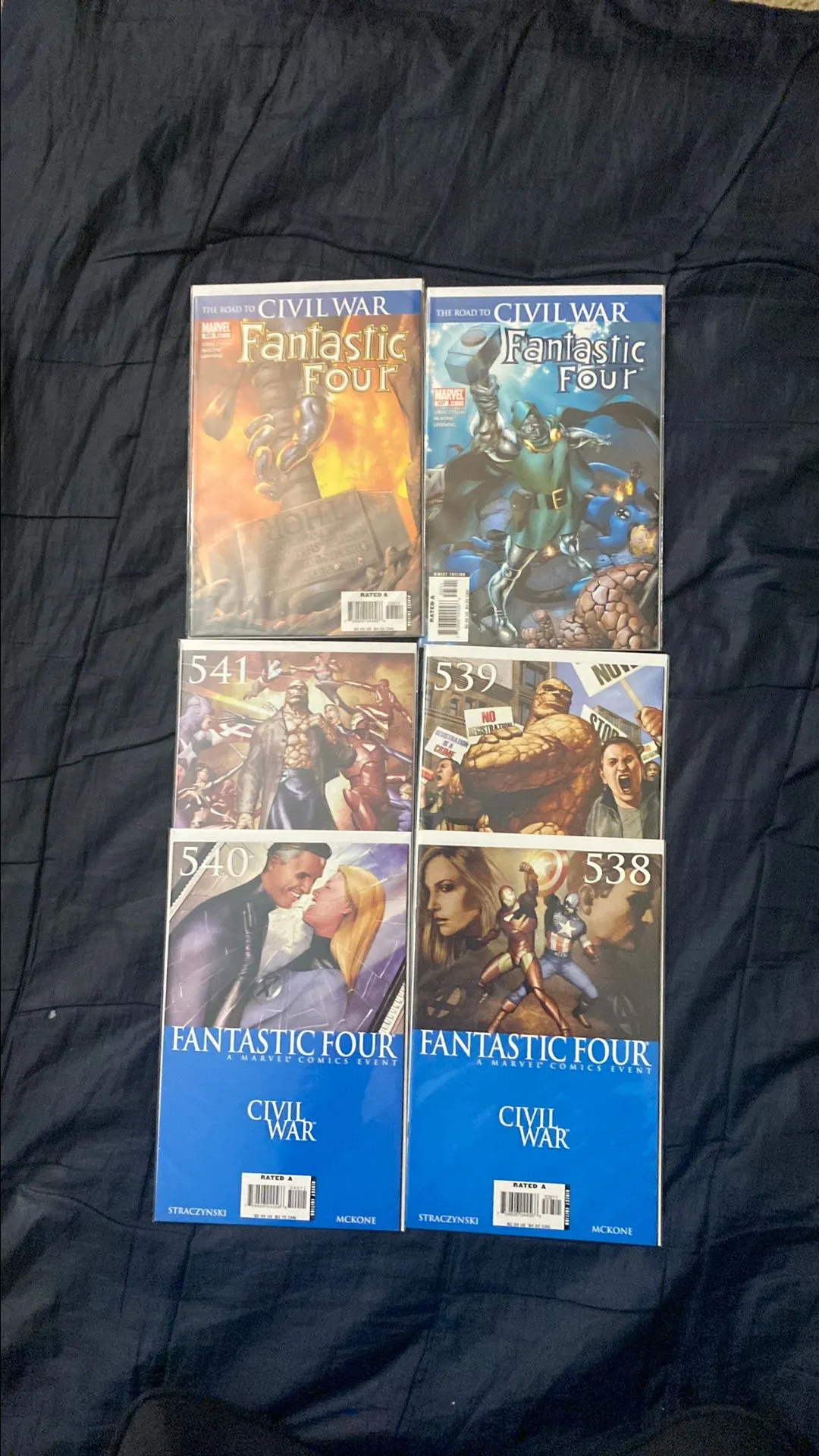 Product image for Fantastic Four CIVIL WAR #536-541