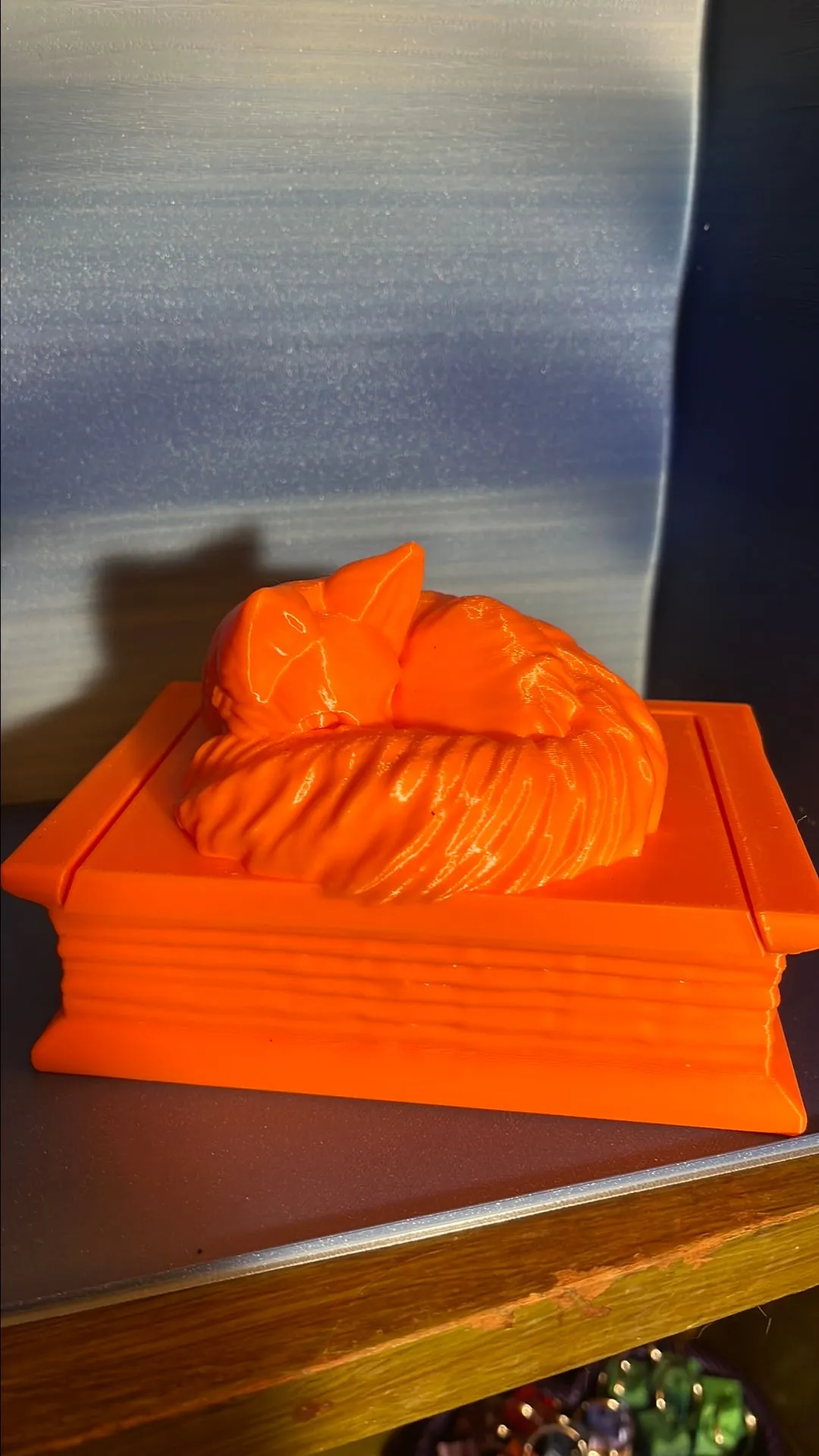 Product image for Fox on Book, Hideaway Box