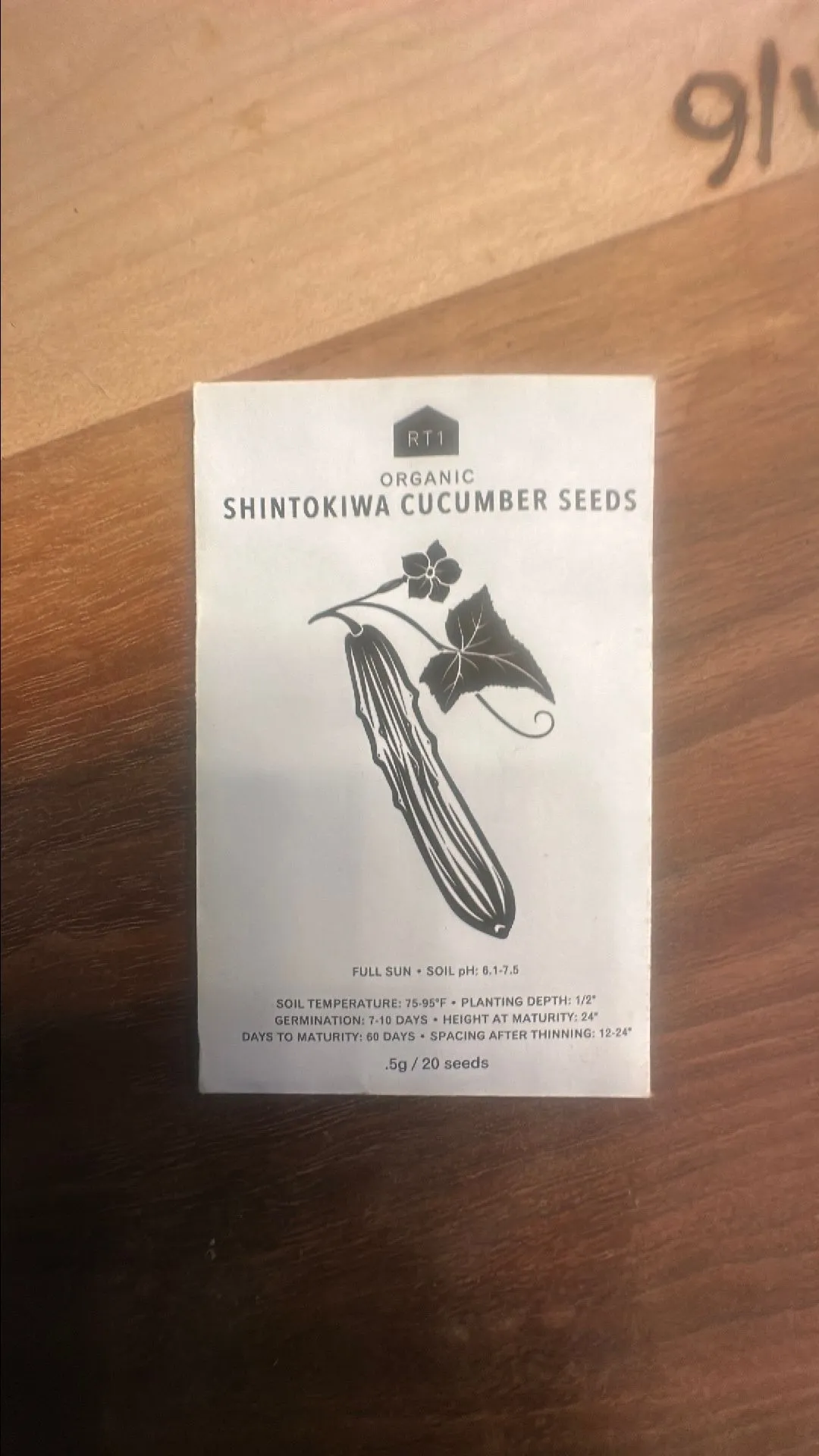 Product image for Shintokiwa cucumber seeds