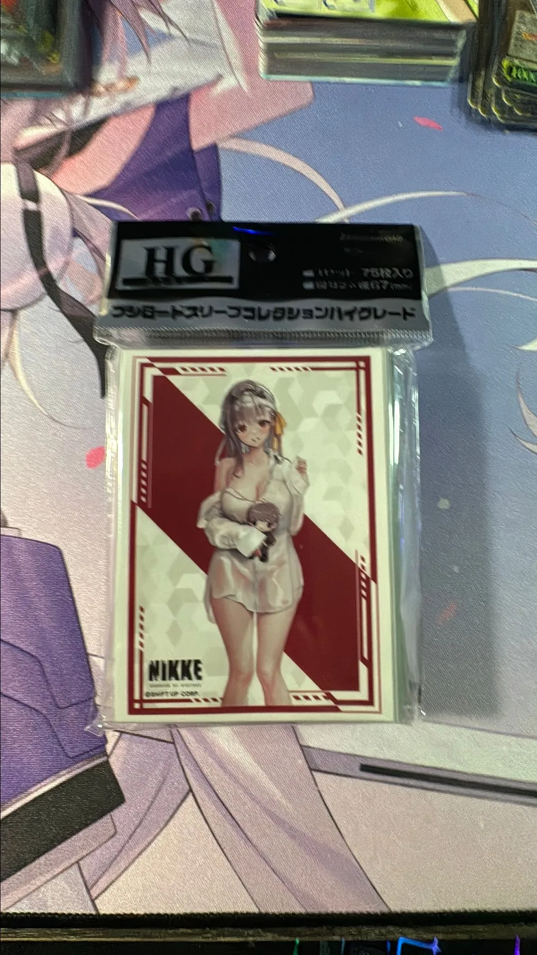 Product image for (D) Bushiroad Premium Sleeves 75 Ct. Modernia: First Affection