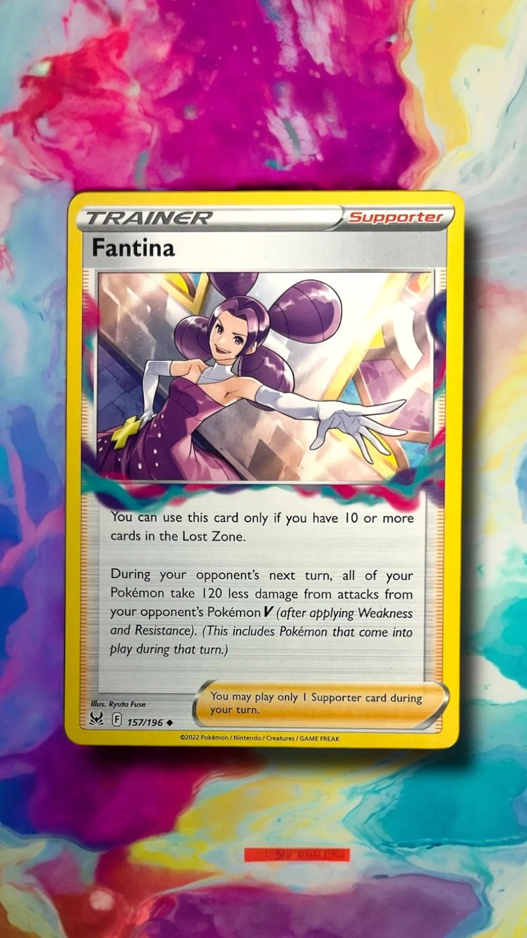 SWSH11: Lost Origin Pokmon #157/196 Fantina  Whatnot: Shop, Sell, Connect