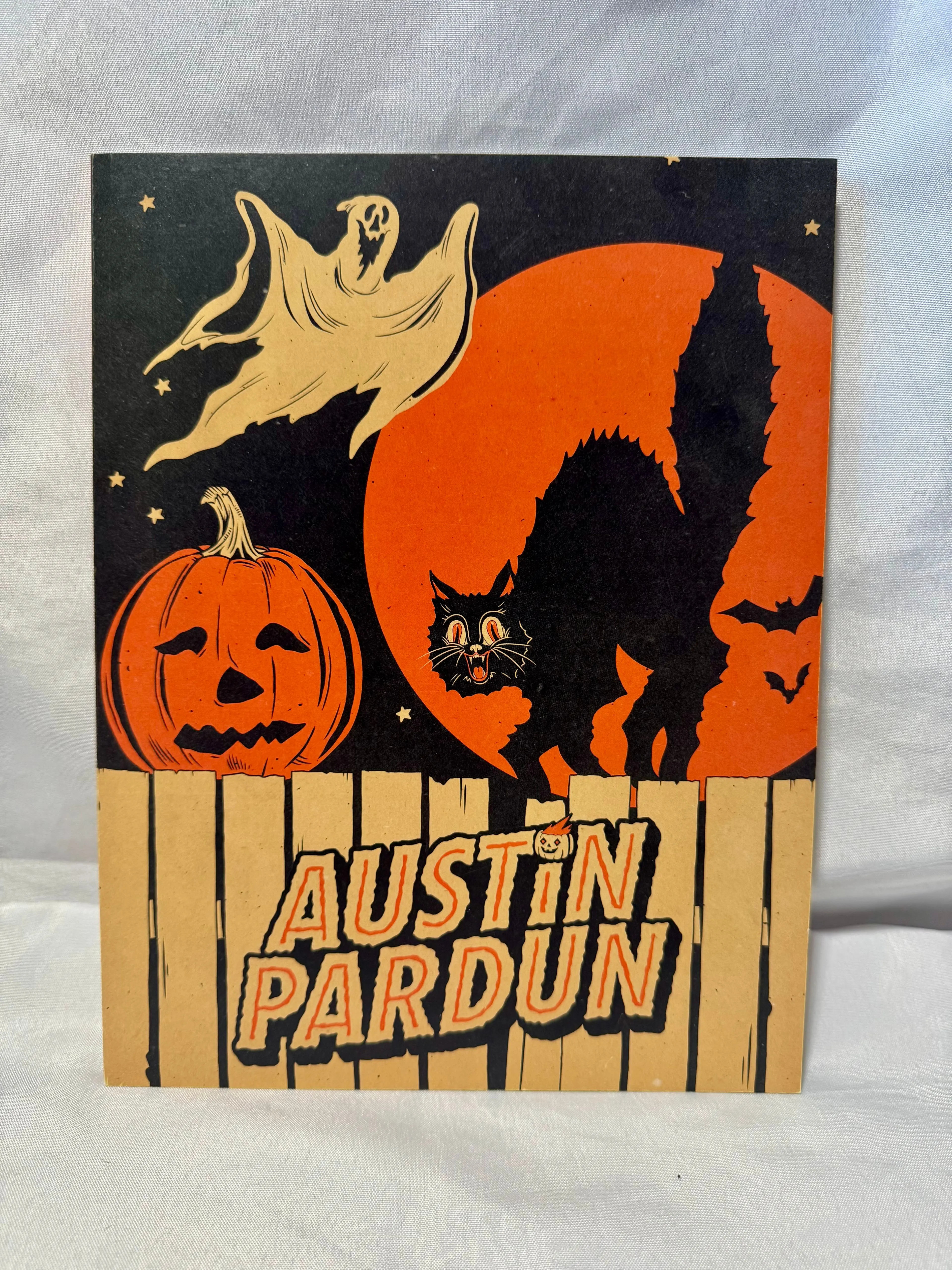 Product image for Austin Pardun Vintage Halloween 2024 Art Book Signed Limited Softcover OOP!