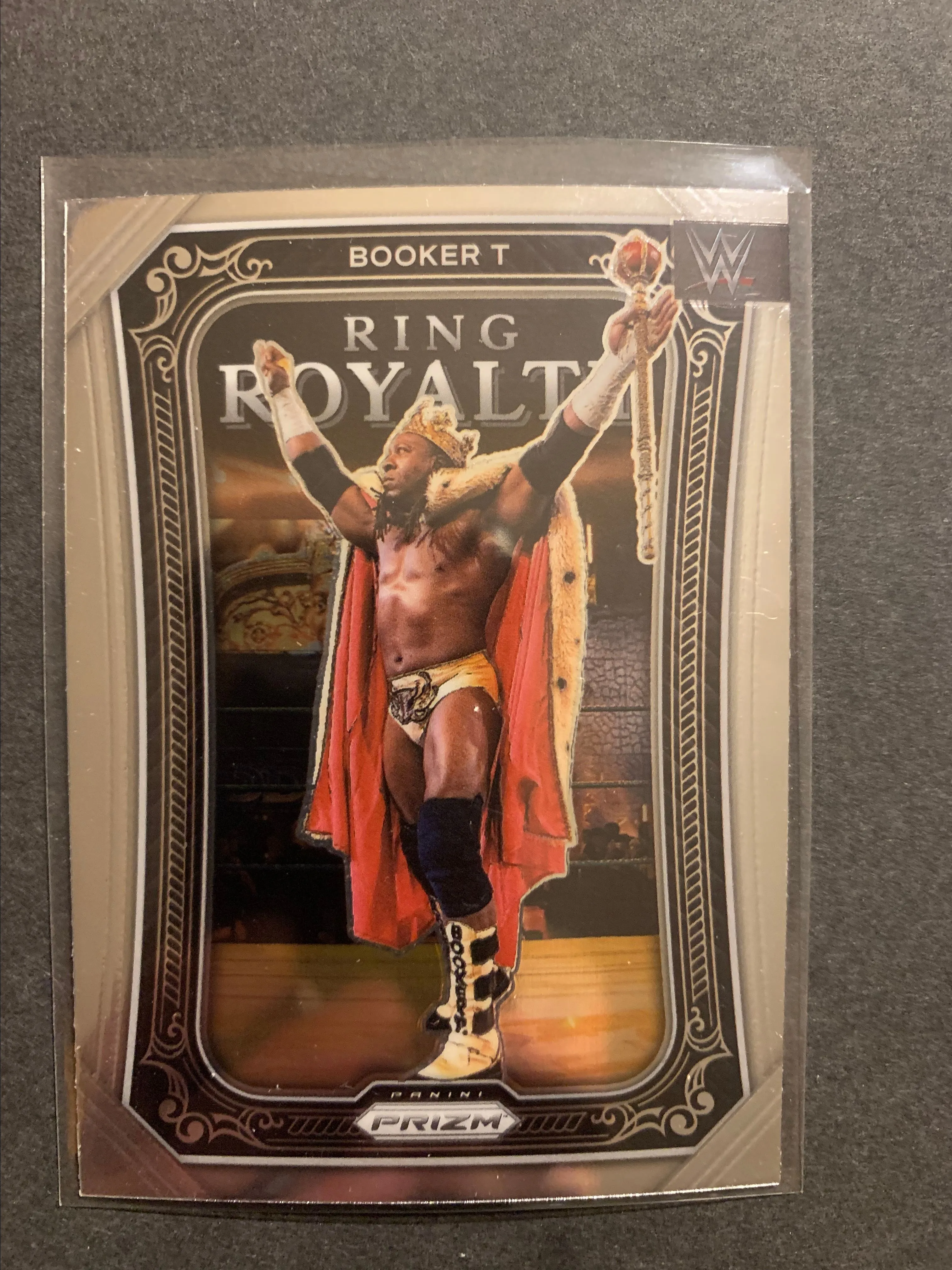 Product image for 2023 Prizm WWE Booker T #4 (Ring Royalty)