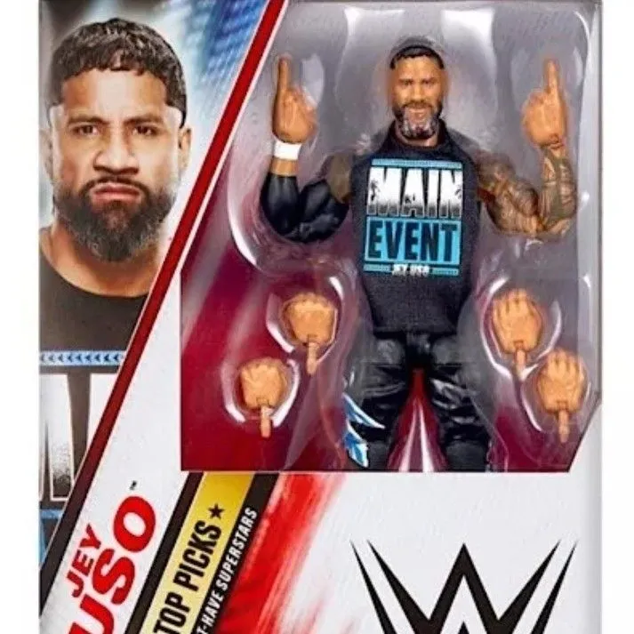 Product image for Jey Uso WWE Mattel Elite Series Top Picks 2025 Wrestling Action Figure