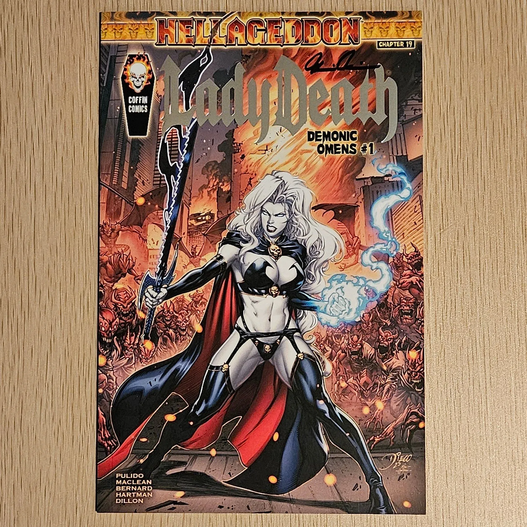 Product image for Lady Death: LoT of 2 Demonic Omen comics