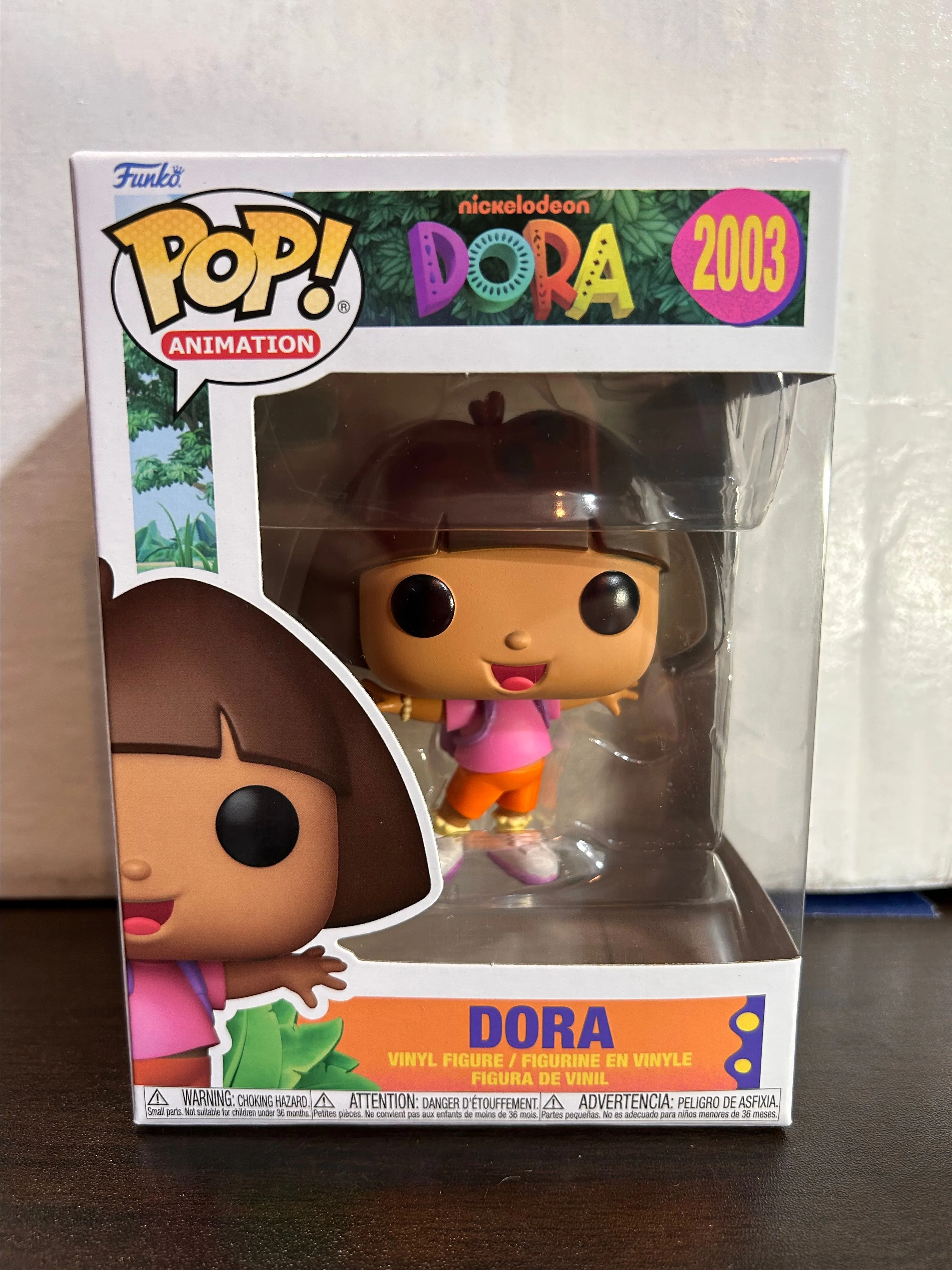 Product image for Dora Dora The Explorer Nickelodeon Animation Funko Pop 2003 With Protector