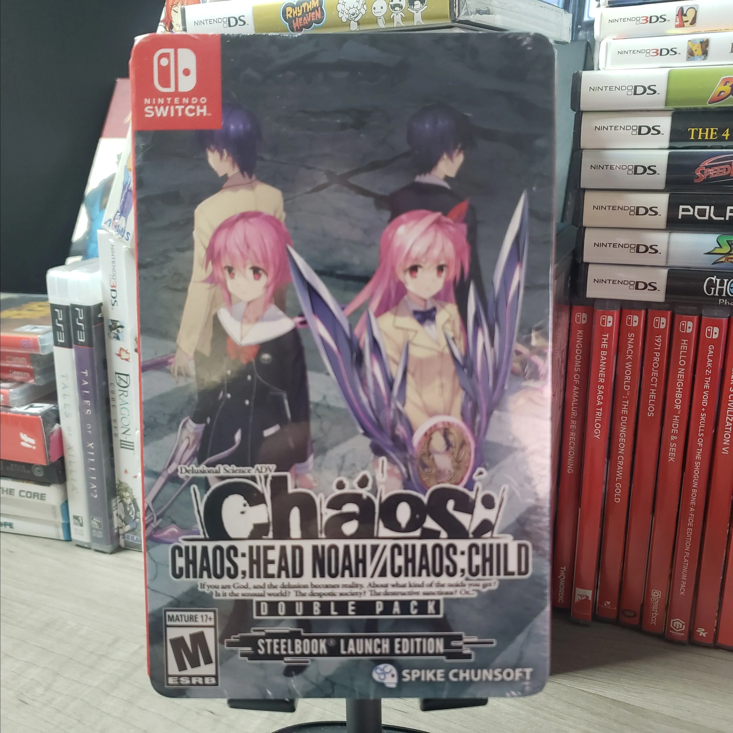Product image for Chaos Head Noah/ Chaos Child Double Pack Steelbook Launch Edition Nintendo Switch