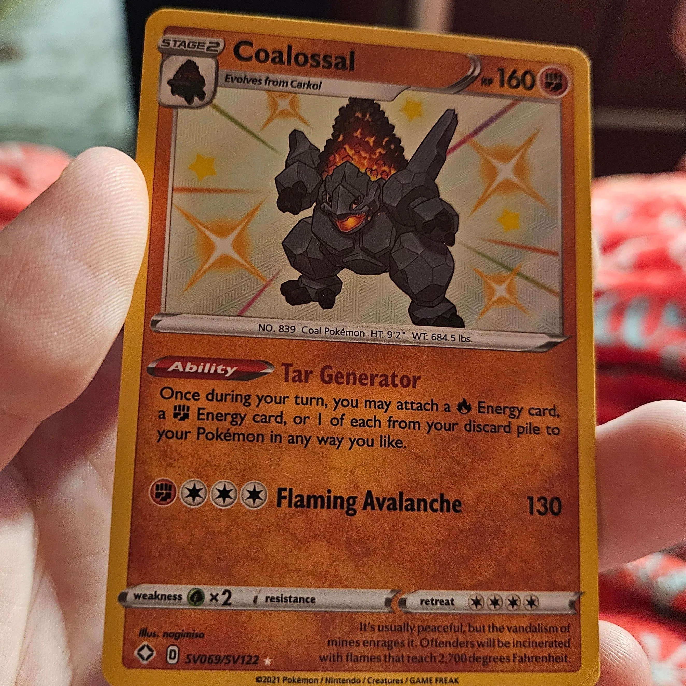 Product image for Coalossal - Shining Fates