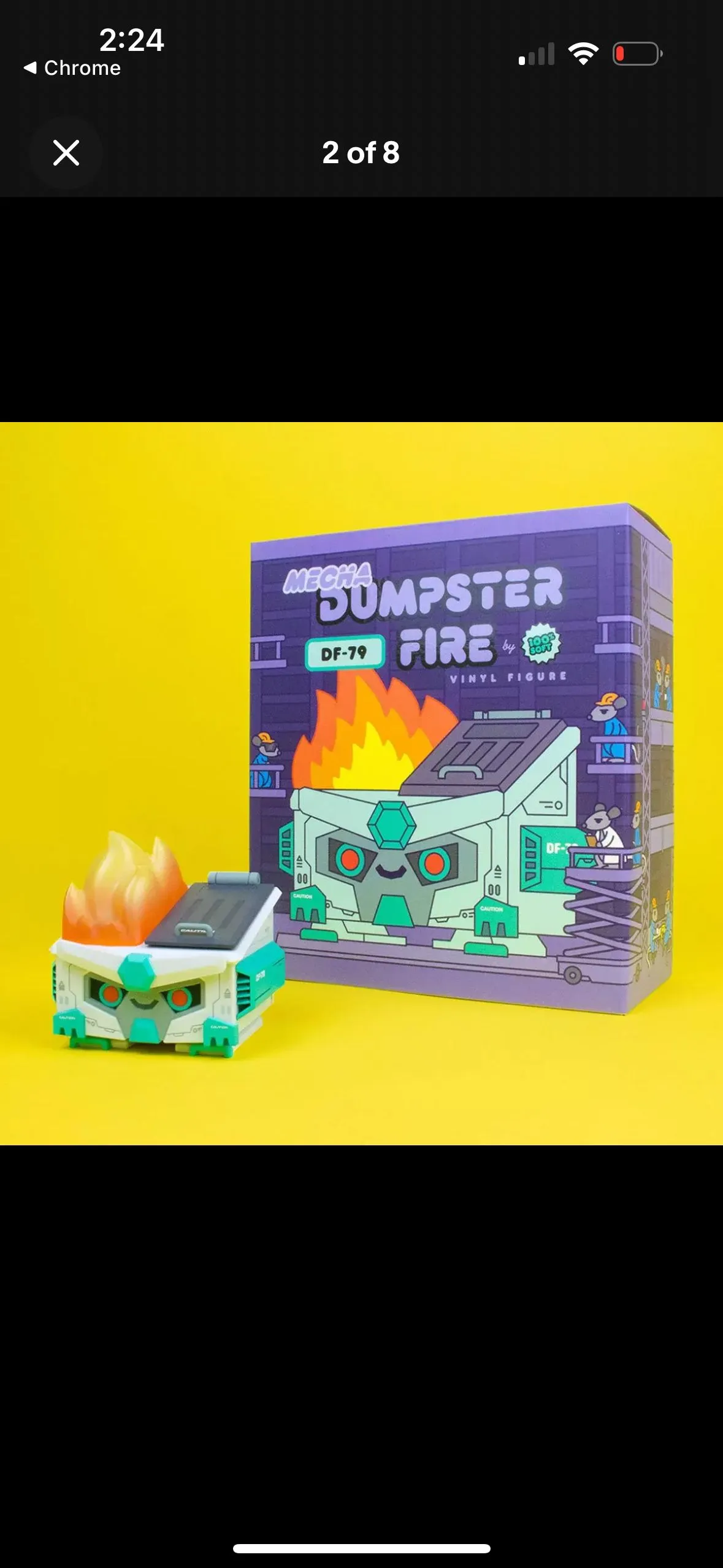 Product image for SDCC 2023 Mecha Dumpster Fire DF 79