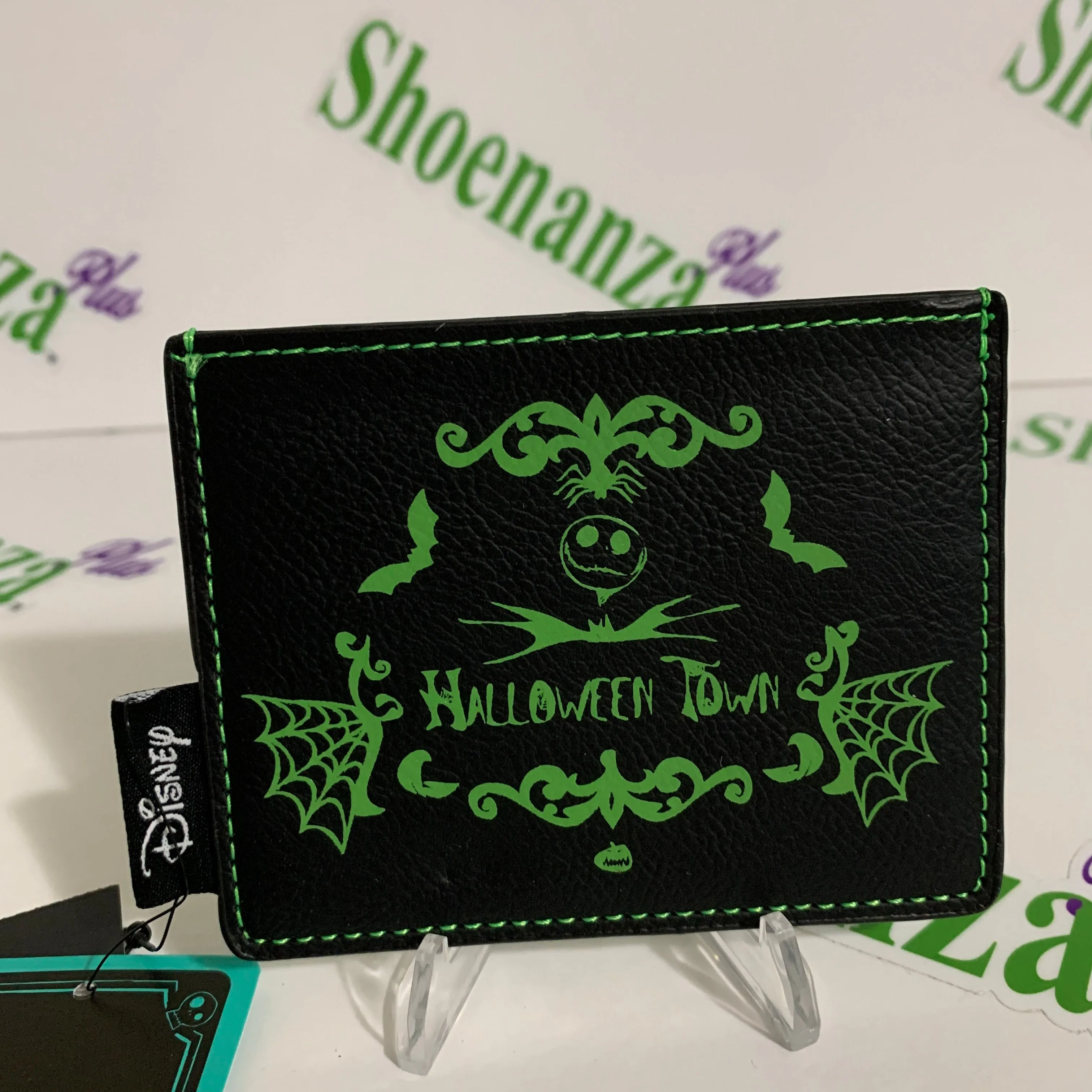 Product image for Loungefly Cardholder Nightmare Before Christmas Halloween Town Jack Card Holder