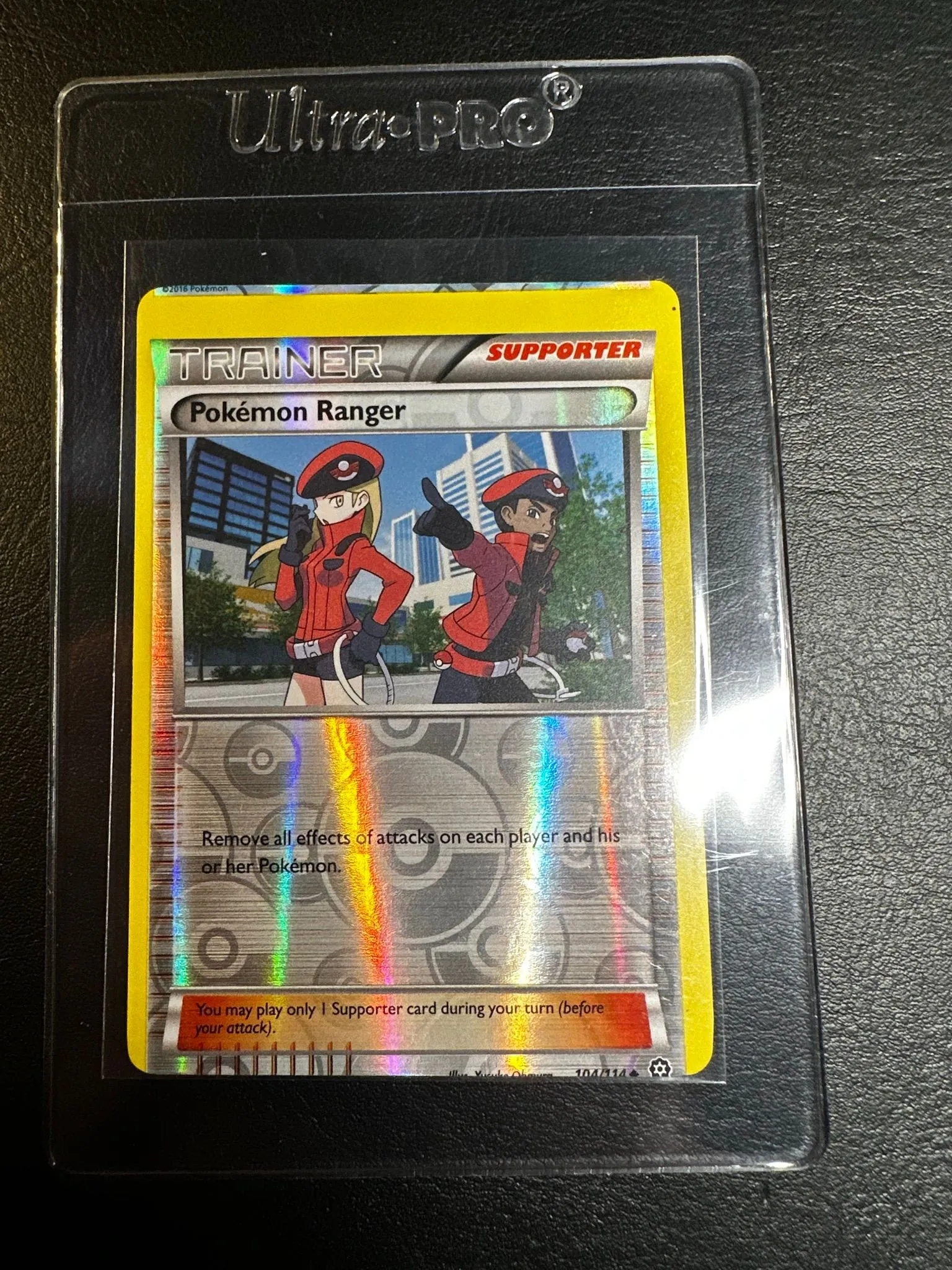 Heavy Miscut Pokemon Ranger Trainer reverse holo Steam siege 104/140  uncommon pokemon rare card error Misprint  Whatnot: Shop, Sell, Connect