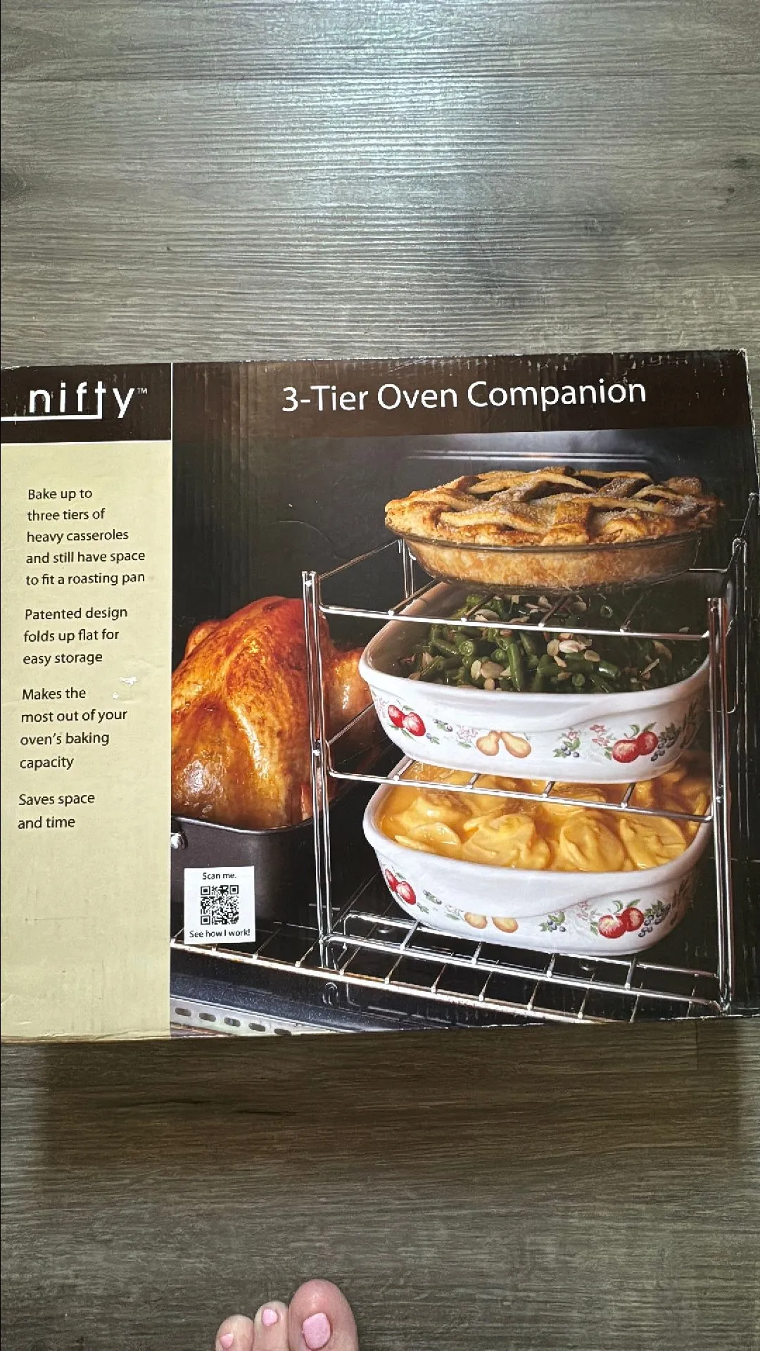Product image for 3 Tier oven expander