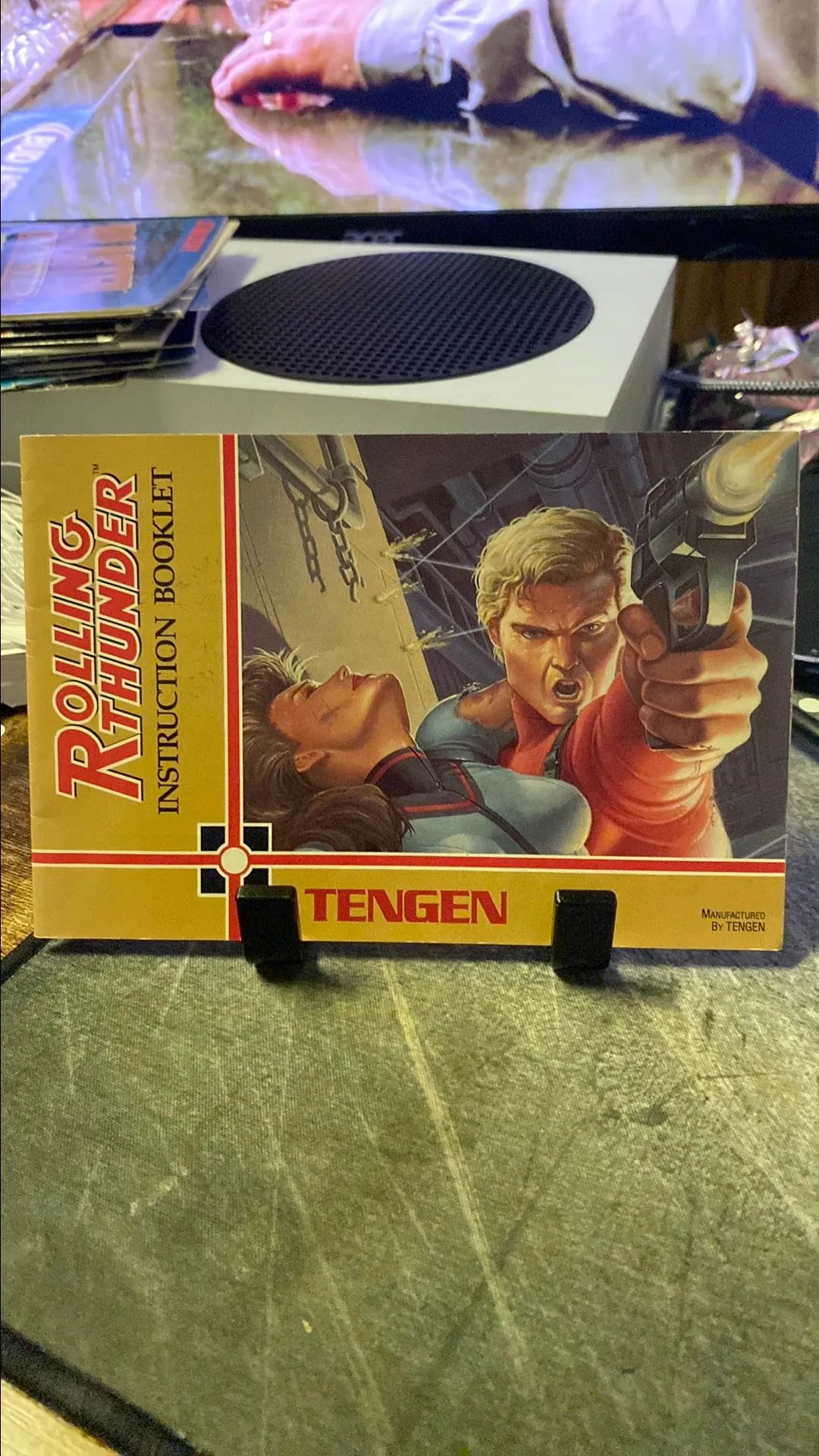Product image for Rolling Thunder MANUAL ONLY NES