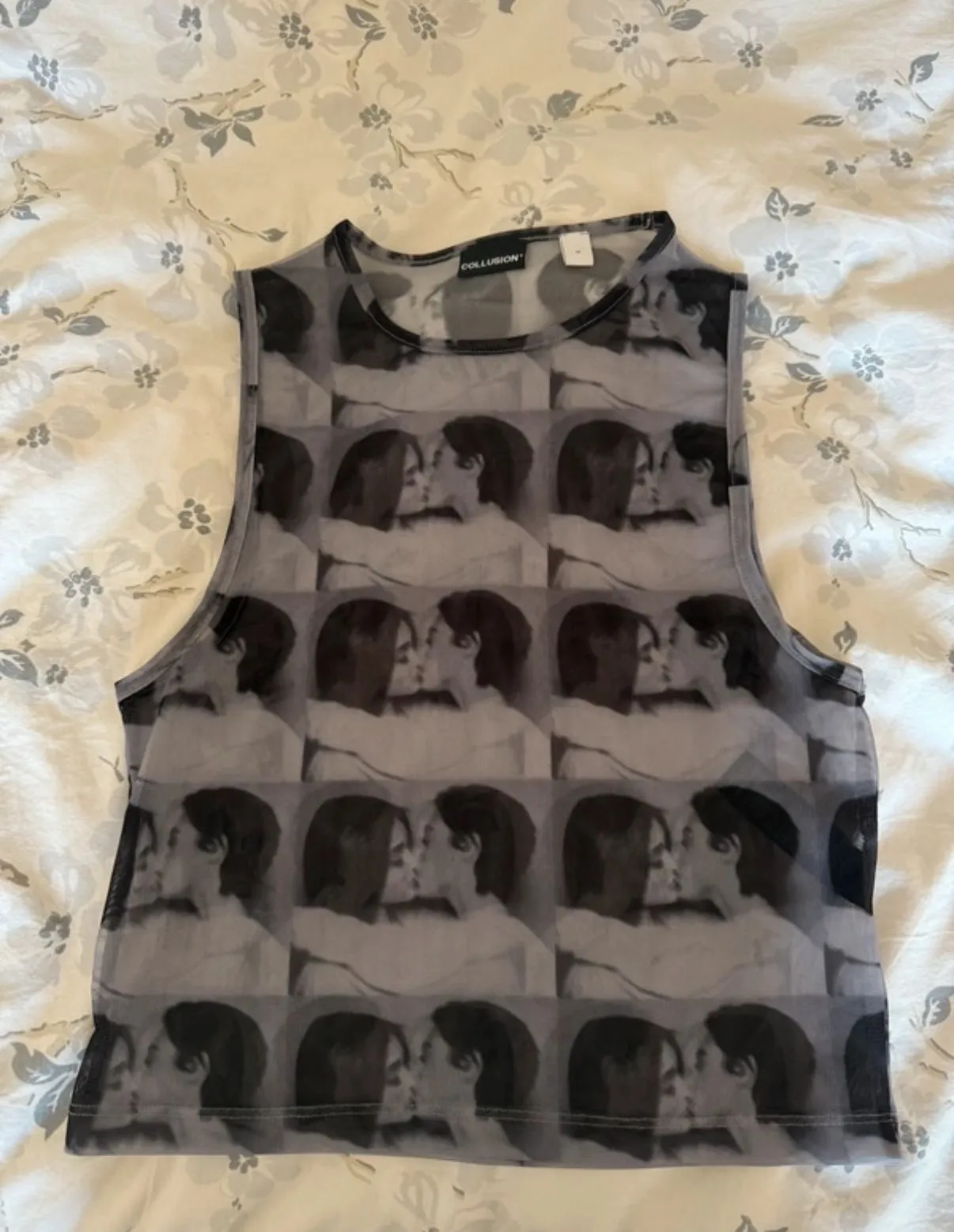 Product image for ASOS mesh tank top