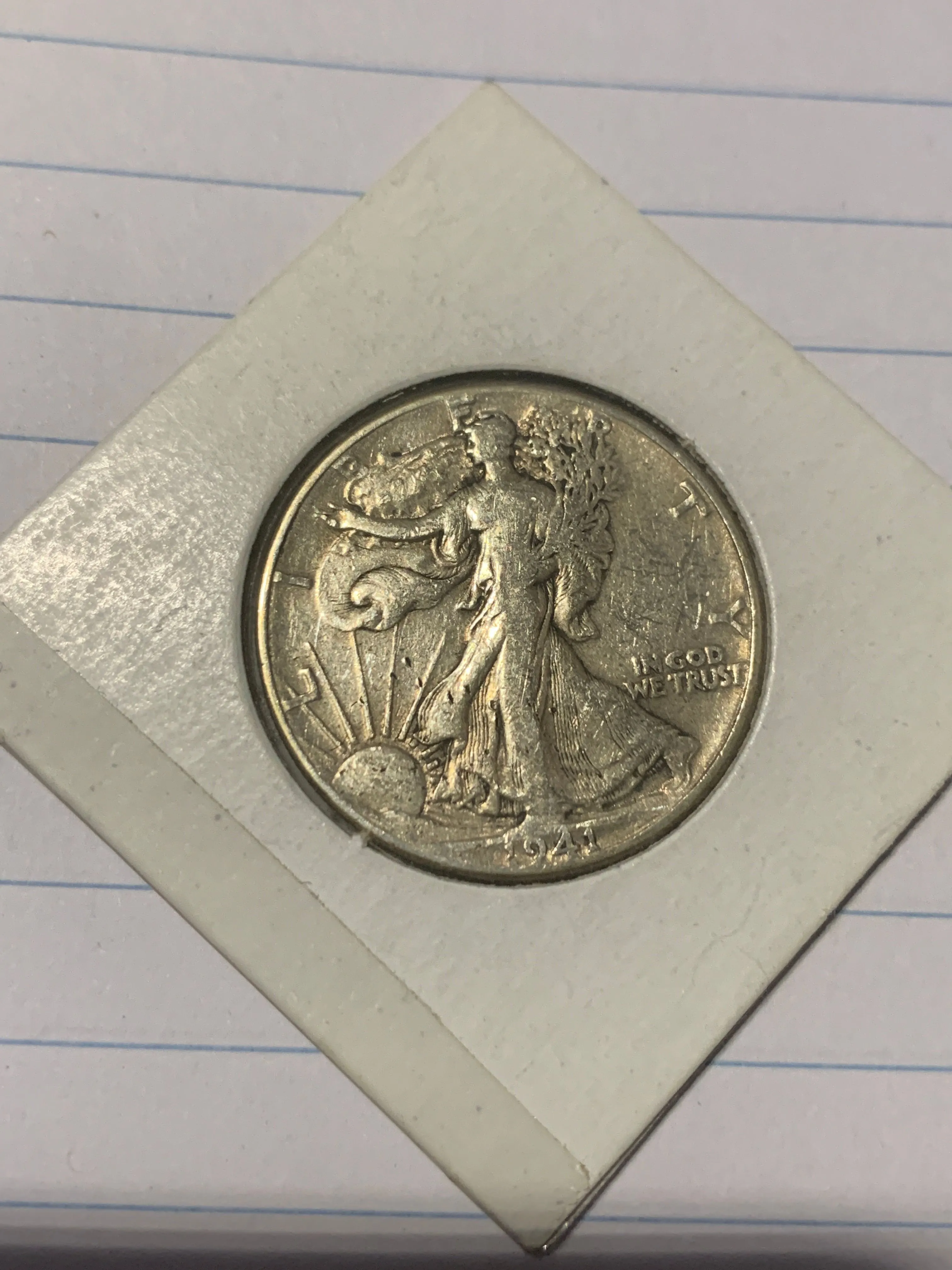 Product image for 1941 Liberty War Half Dollar Extremely Fine