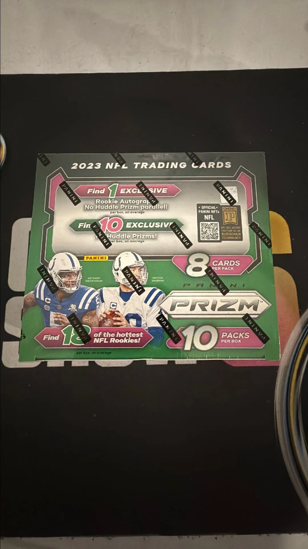 Product image for 2023 Panini PRIZM Football NFL No Huddle Hobby Box