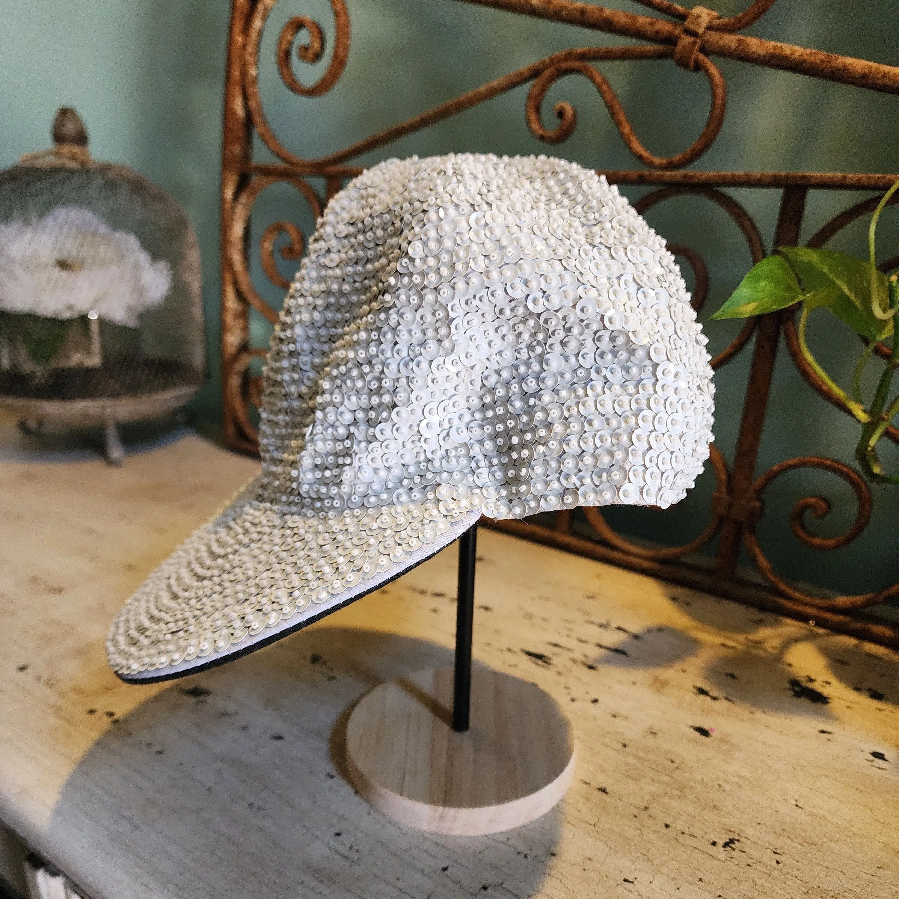 Product image for Vintage Sequin Sporty BBall Cap