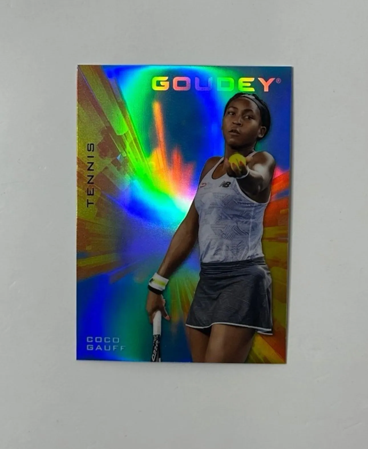 Product image for Coco Gauff Goudey platinum blue