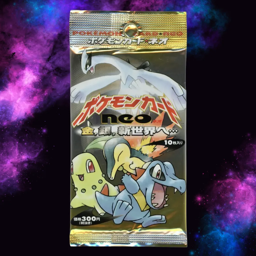 Product image for Japanese Neo 1 Pack - Guaranteed Holo (Neo Genesis)