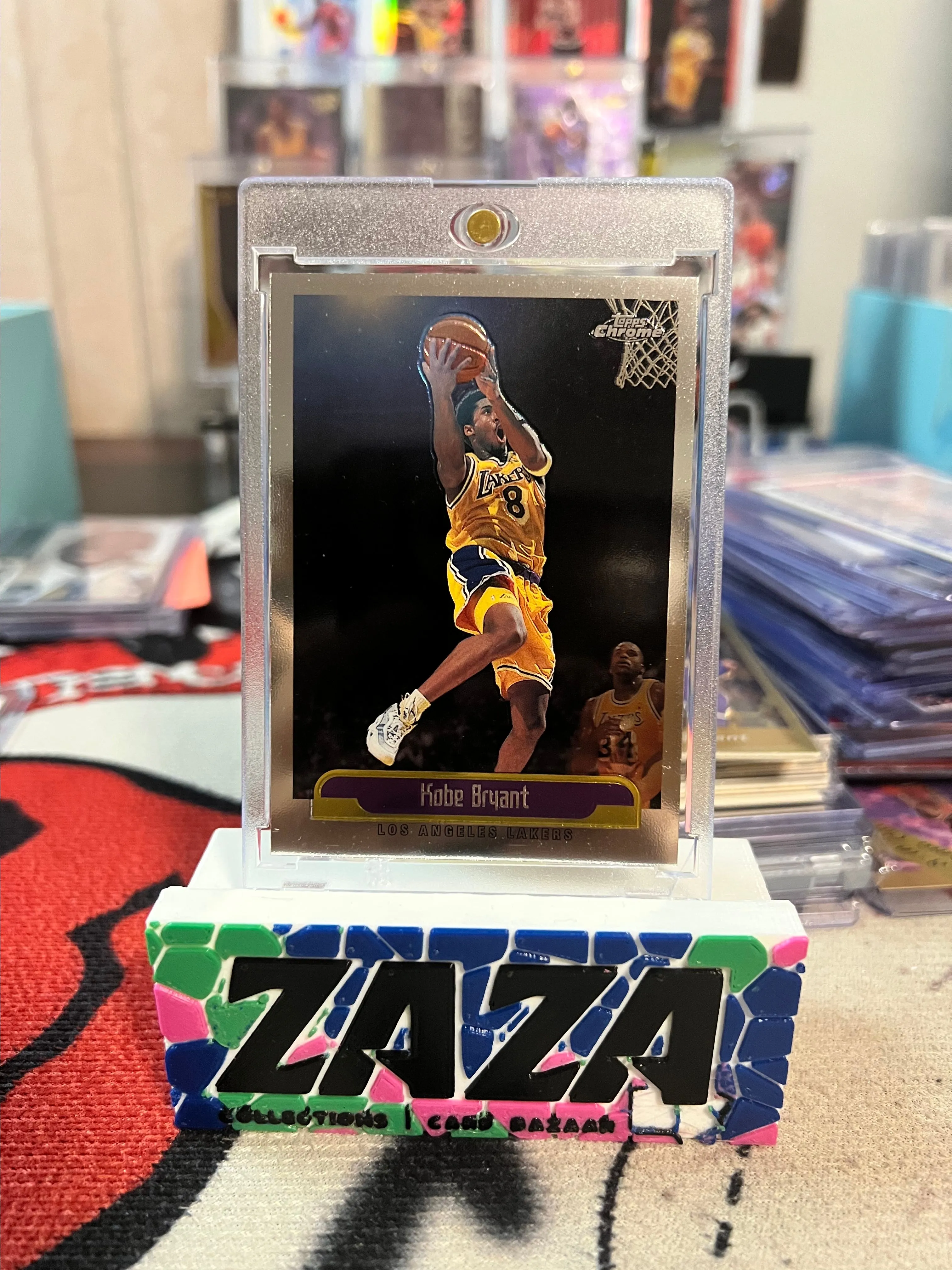 Product image for 1999-00 Topps Chrome Kobe Bryant #125 w/Shaq LA Lakers HOF Legend
