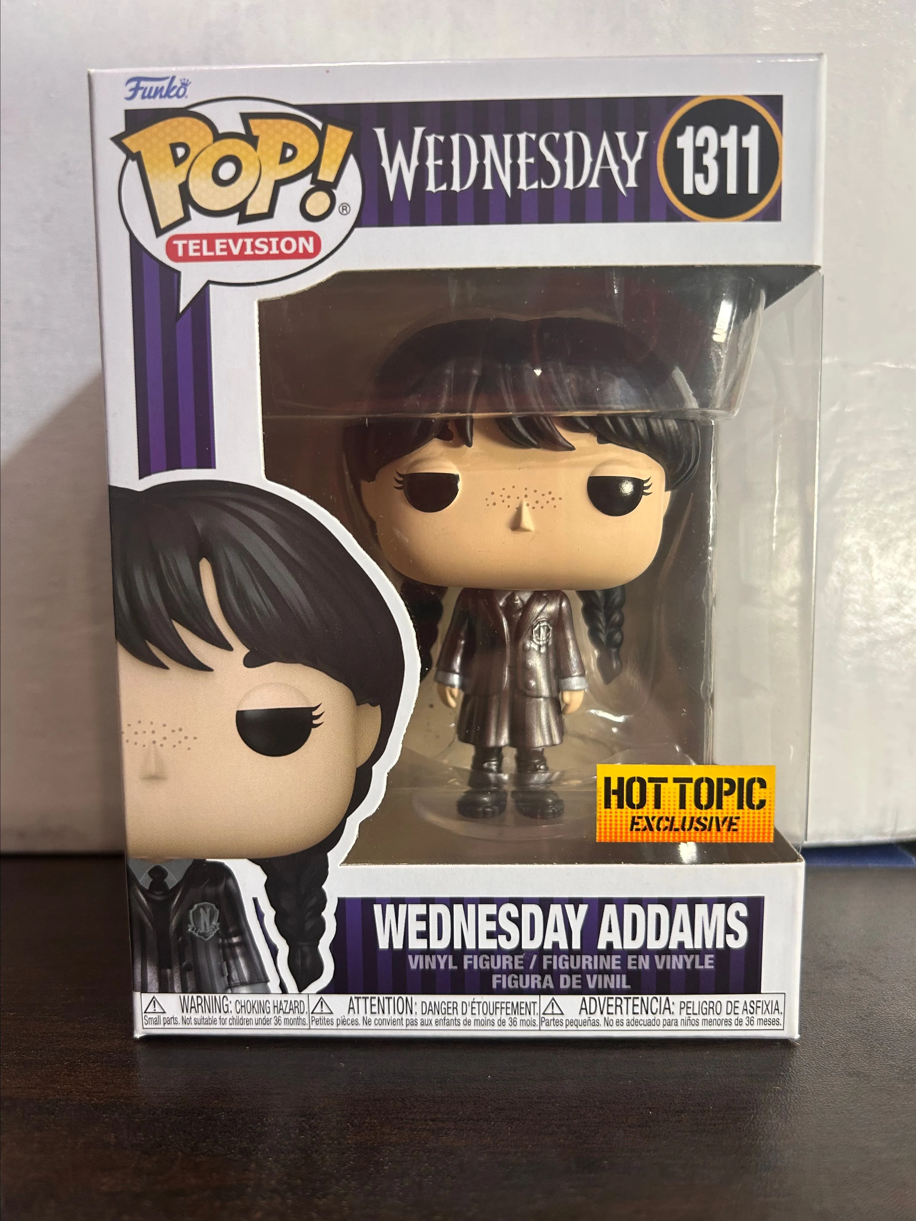 Product image for Wednesday Addams HT Excl Wednesday Television Funko Pop 1311 With Protector