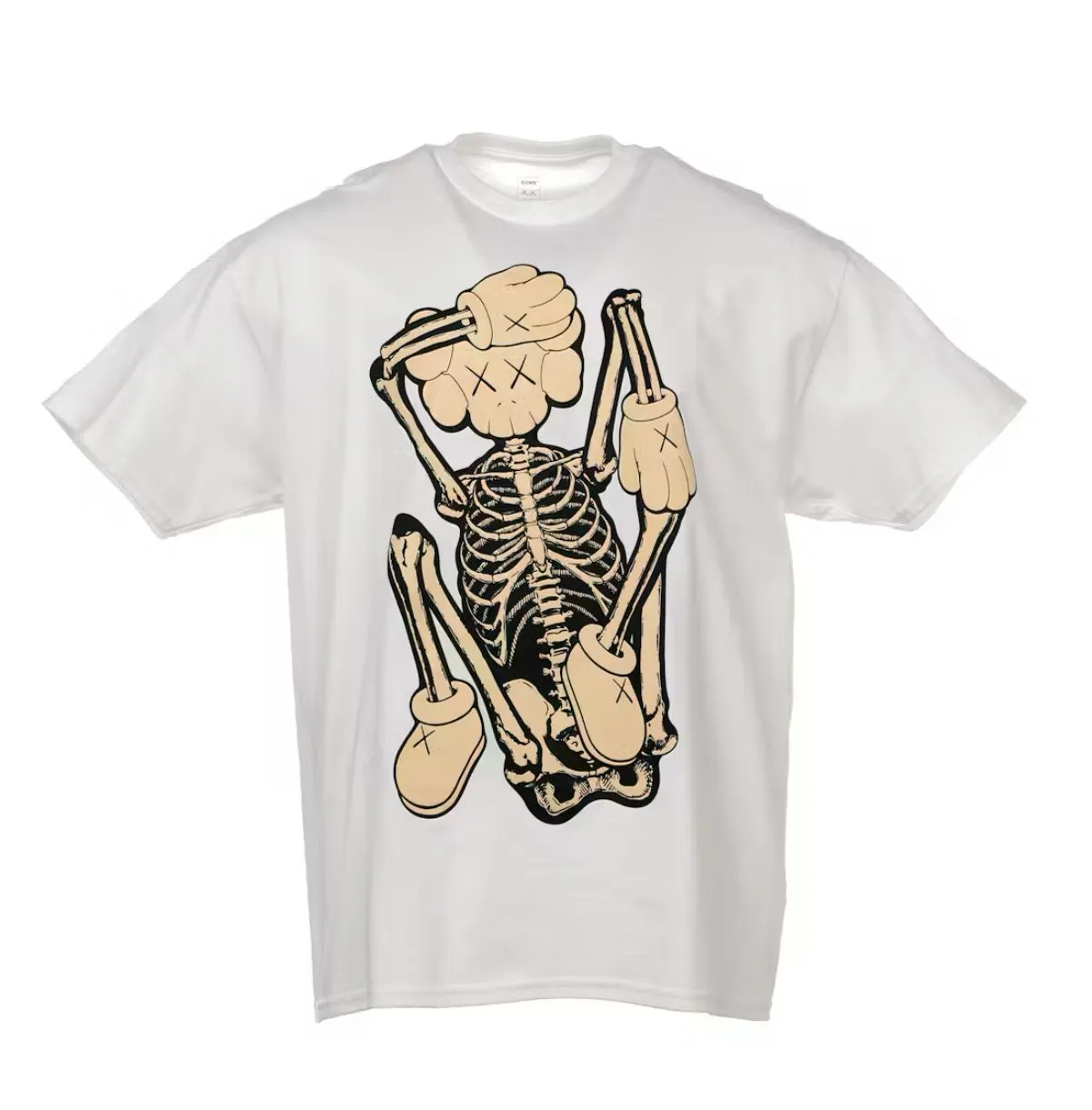 Product image for Kaws Skeleton Tee Shirt Size XL