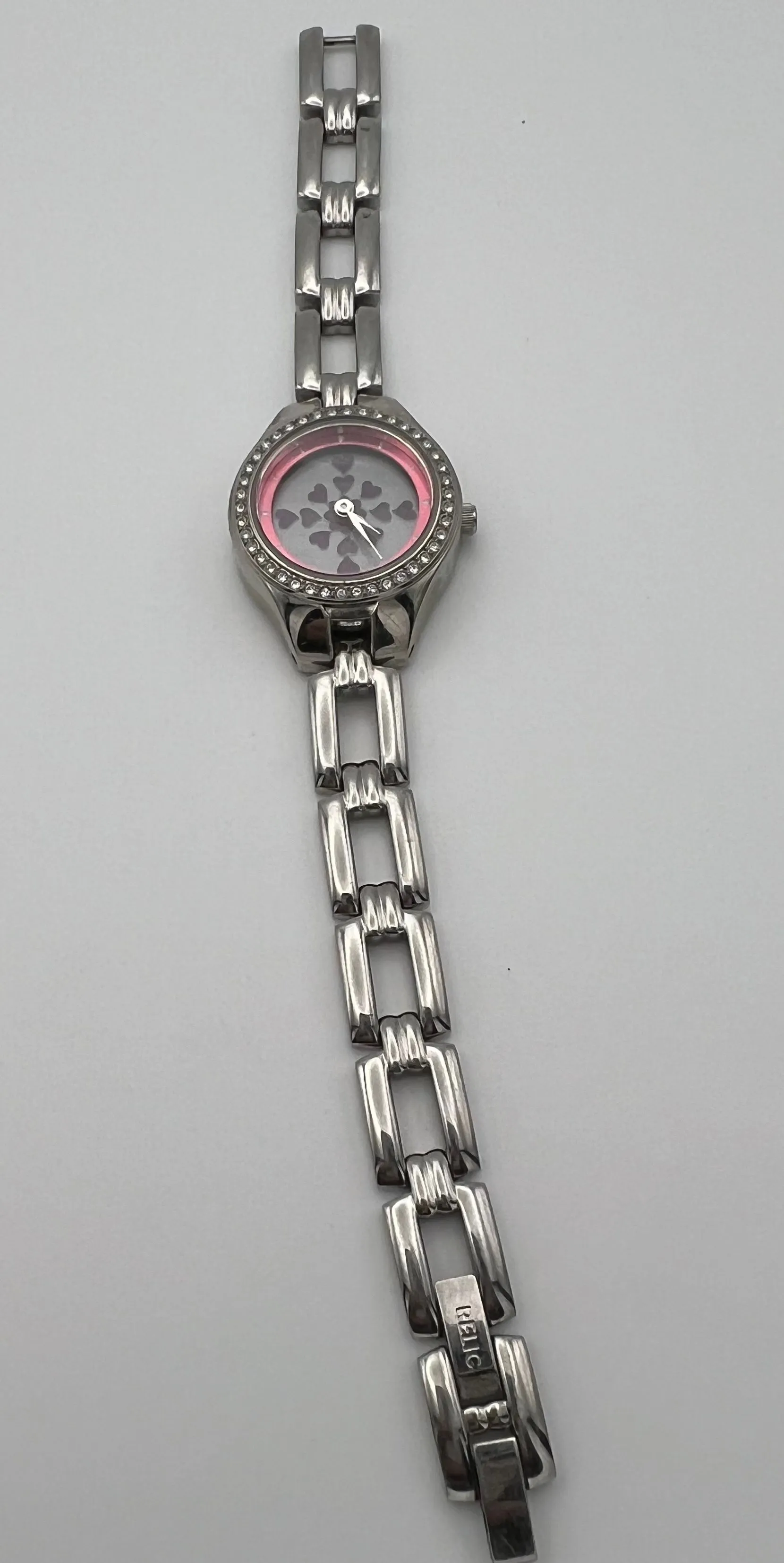 Product image for #1 Vintage Relic Watch with animated hearts