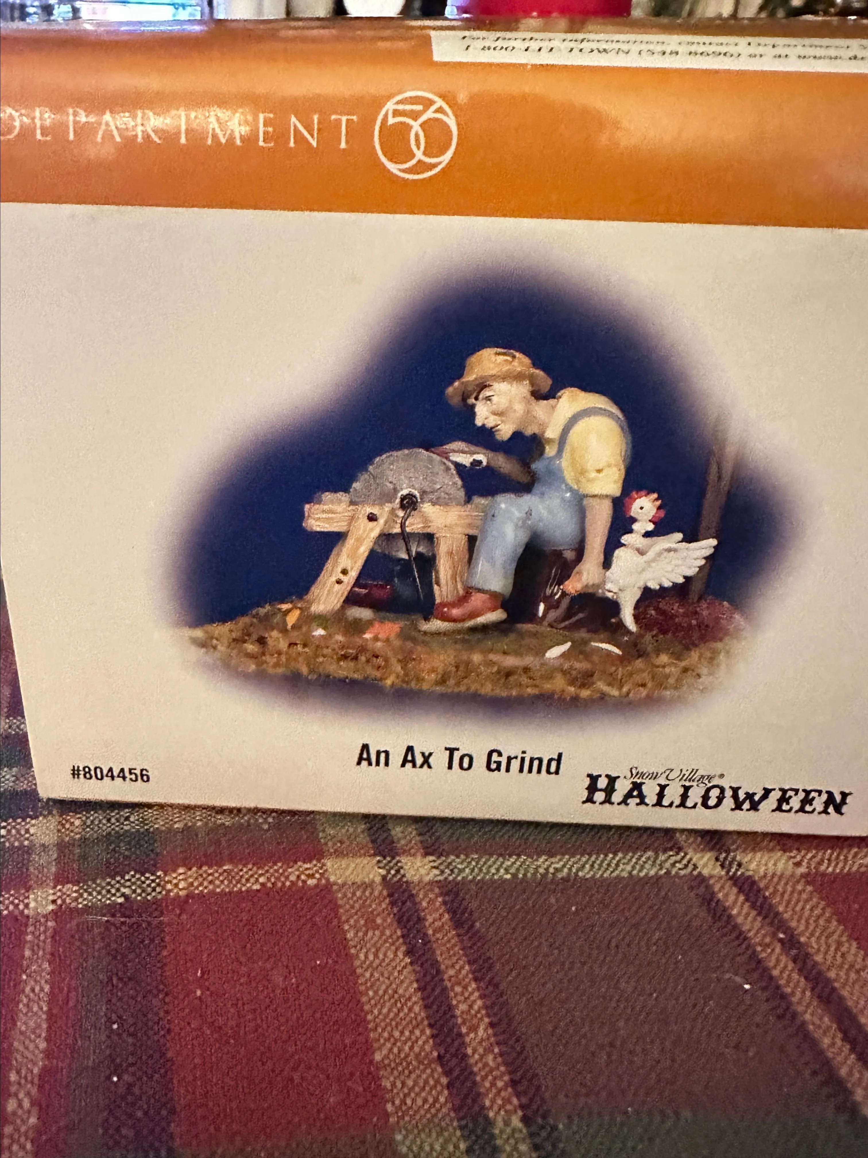 Product image for Department 56  Ax to Grind Halloween Figurine