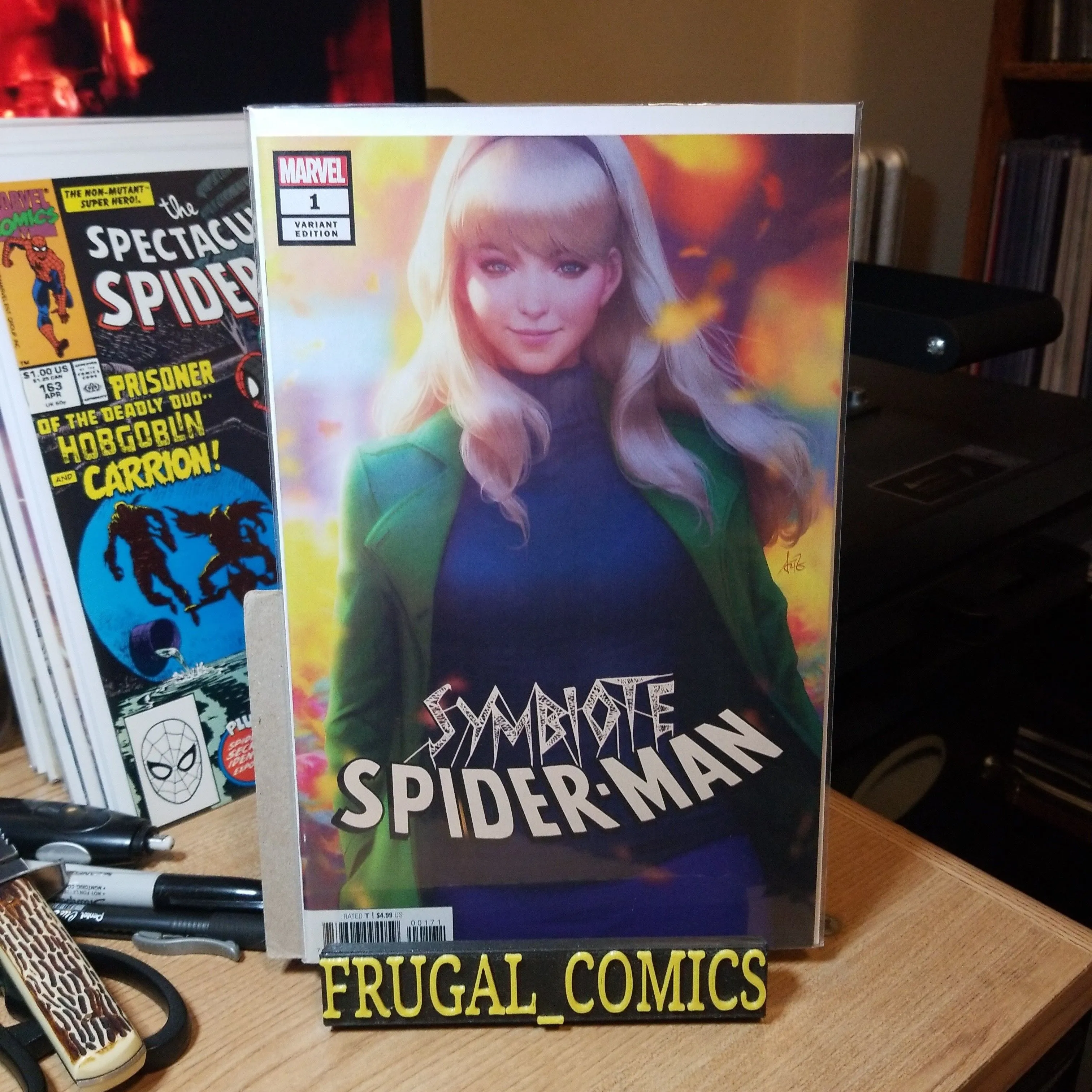 Product image for Symbiote Spider Man #1 Artgerm variant Gwen stacey sexy